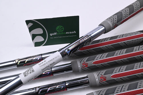Ping i210 Irons / 4-PW / Green Dot / Stiff Flex Ping CFS Distance Shafts