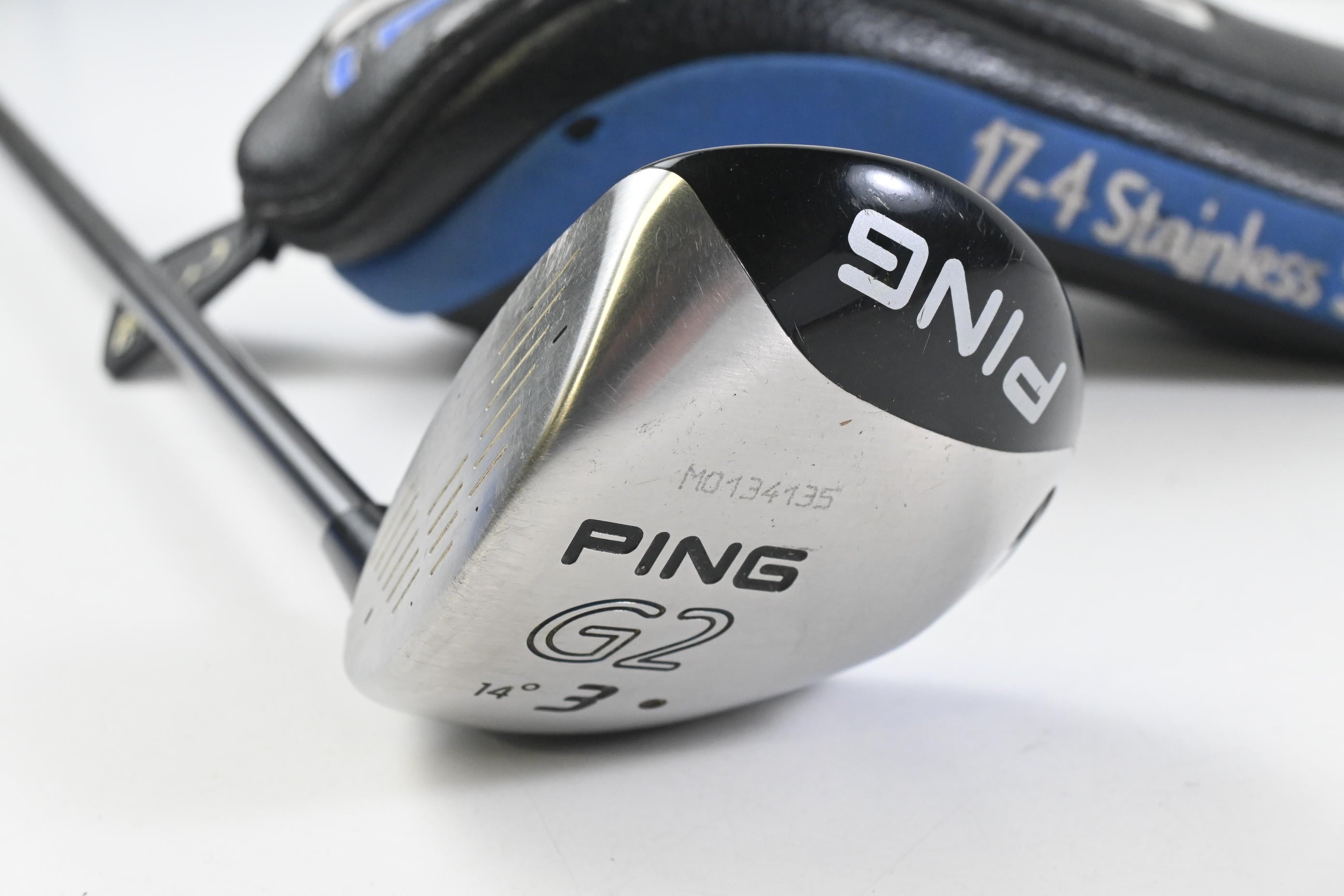 Left Hand Ping G2 #3 Wood / 14 Degree / Regular Flex Ping TFC 100 Shaft