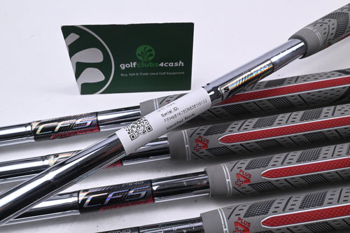 Ping i210 Irons / 4-PW / Green Dot / Stiff Flex Ping CFS Distance Shafts