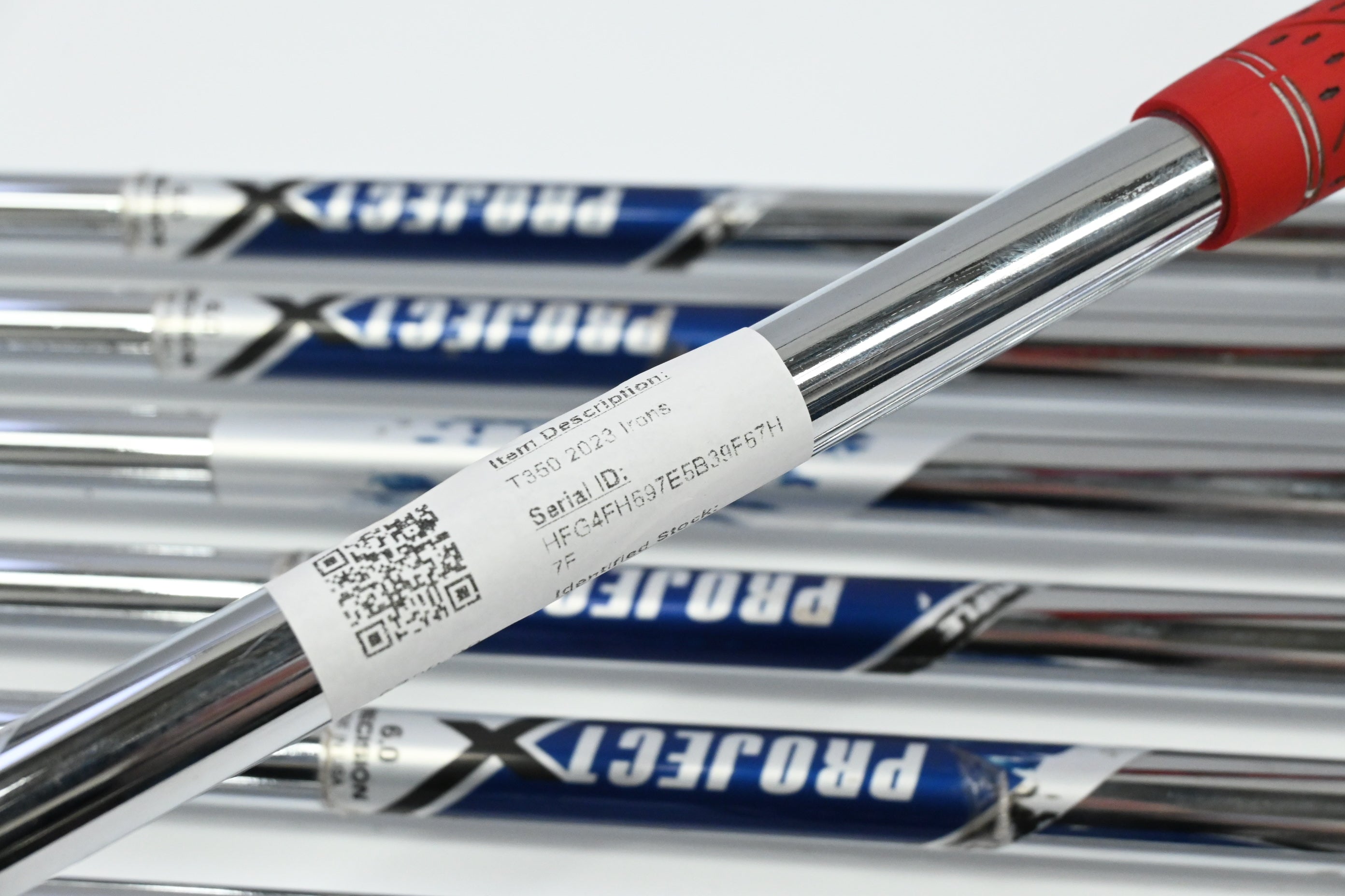 Titleist T350 2023 Irons / 4-PW / Stiff Flex Project X Rifle Shafts