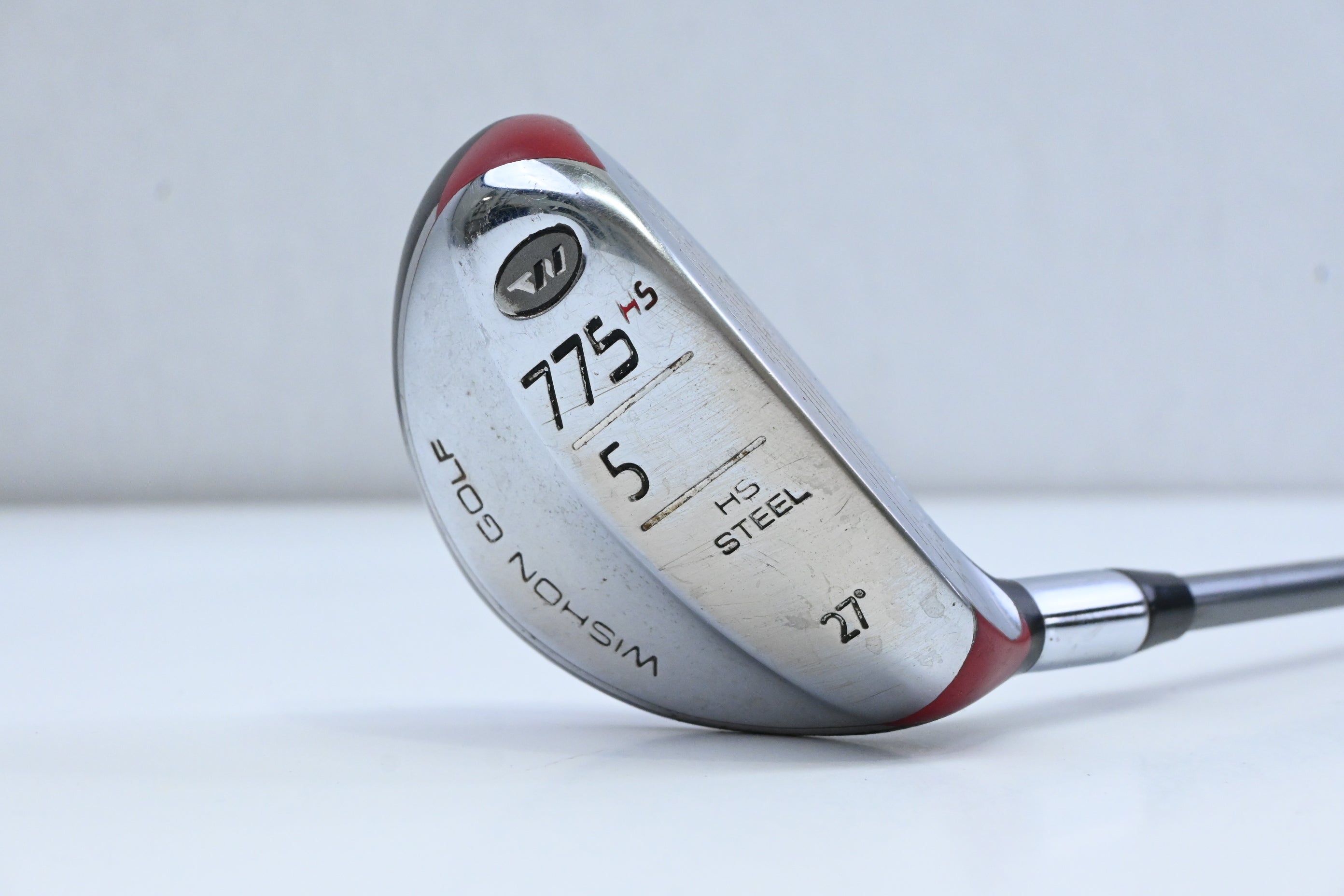 Wishon 775HS #5 Hybrid / 27 Degree / Regular Flex Wishon S2S White 75 Shaft