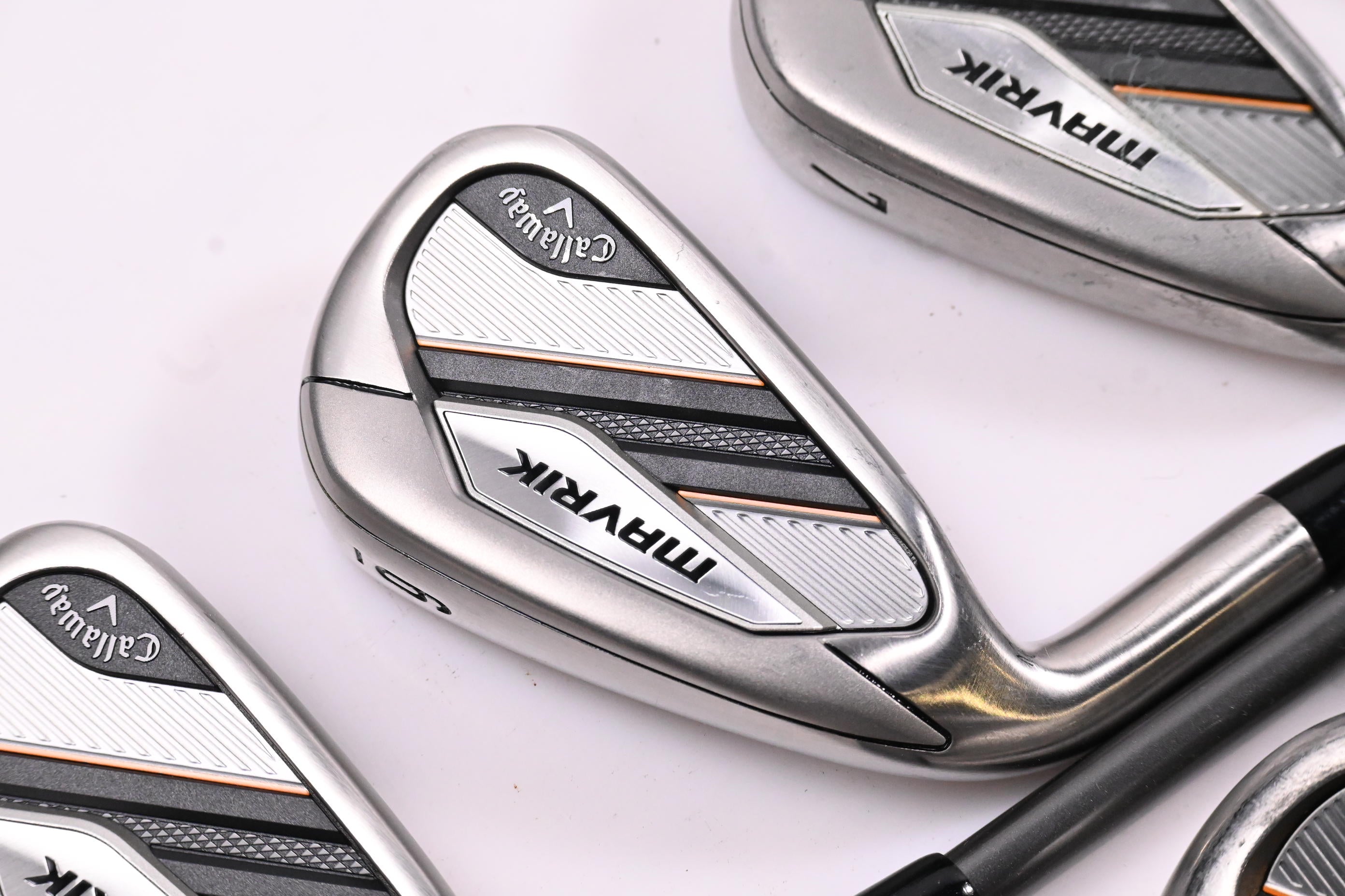 Left Hand Callaway Mavrik Irons / 5-PW+GW+SW / Regular Flex Aldila Synergy 60