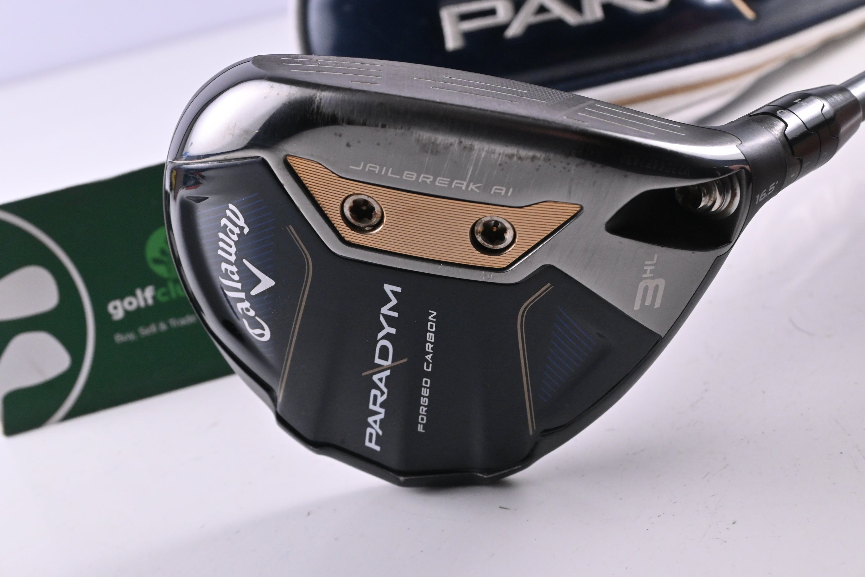 Callaway Paradym #3 HL Wood / 16.5 Degree / Stiff Flex HZRDUS Gen4 Silver 70