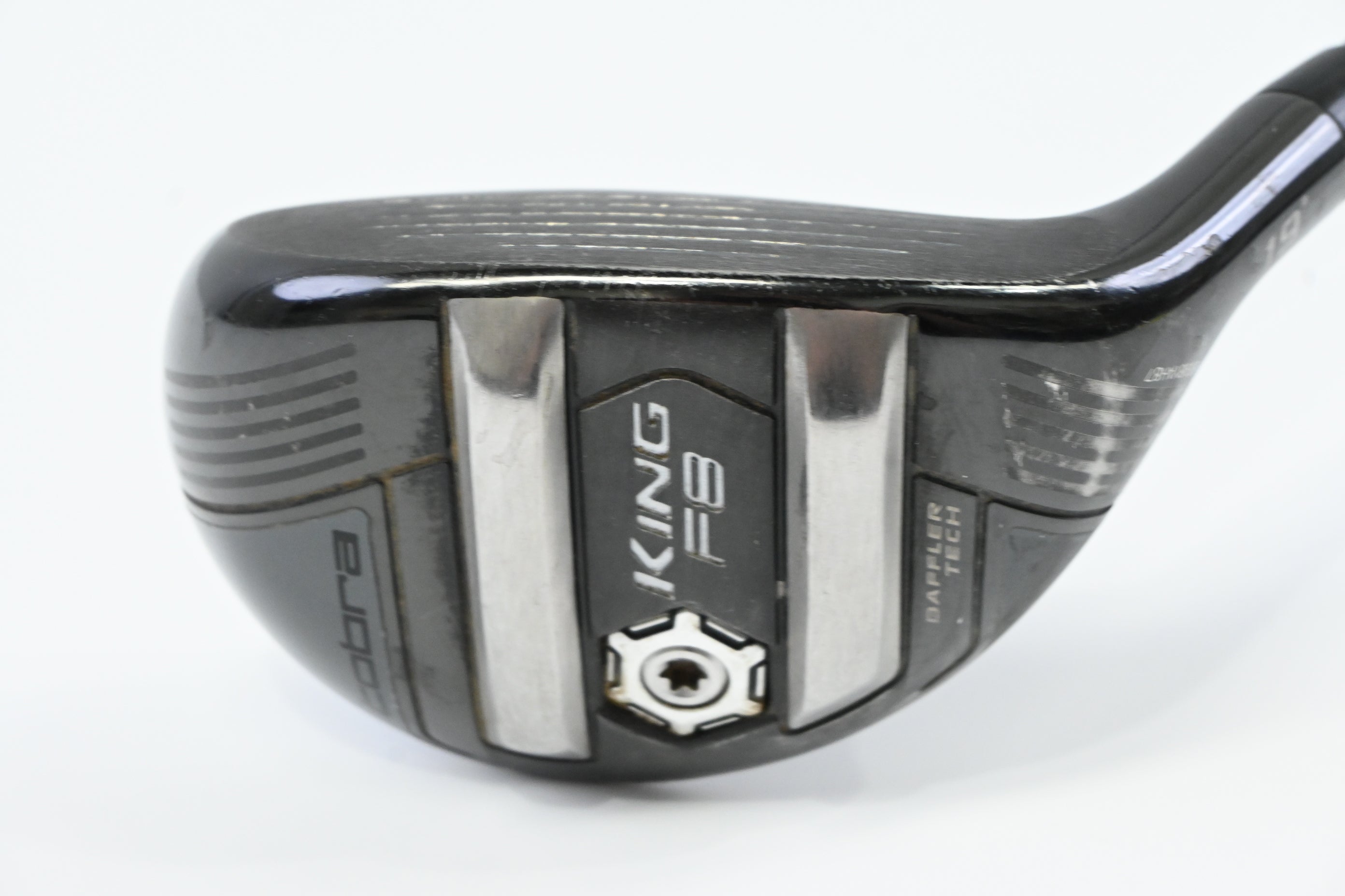 Cobra King F8 #3 Hybrid / 19 Degree / Regular Flex Aldila Rogue Pro 75 Shaft