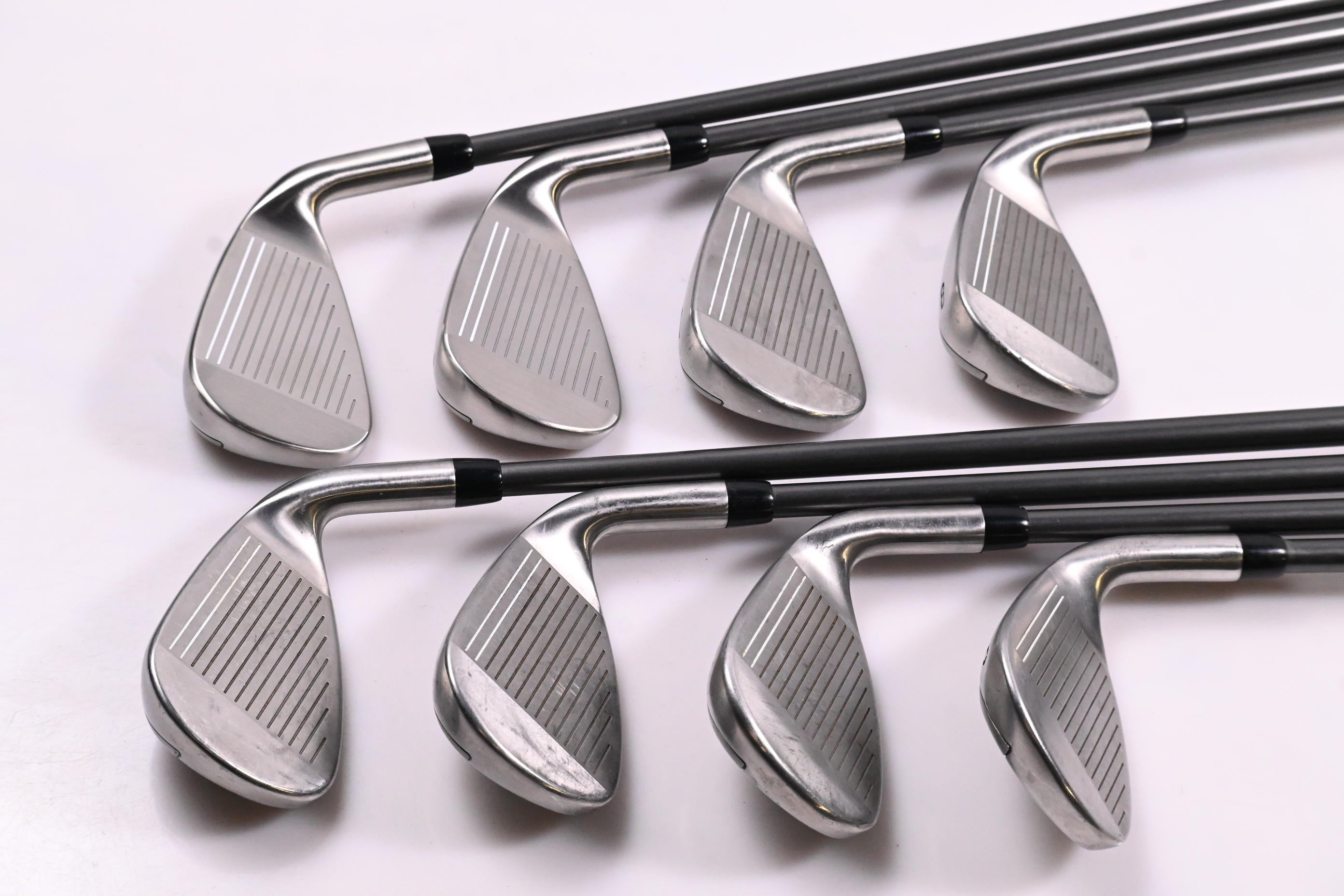 Left Hand Callaway Mavrik Irons / 5-PW+GW+SW / Regular Flex Aldila Synergy 60