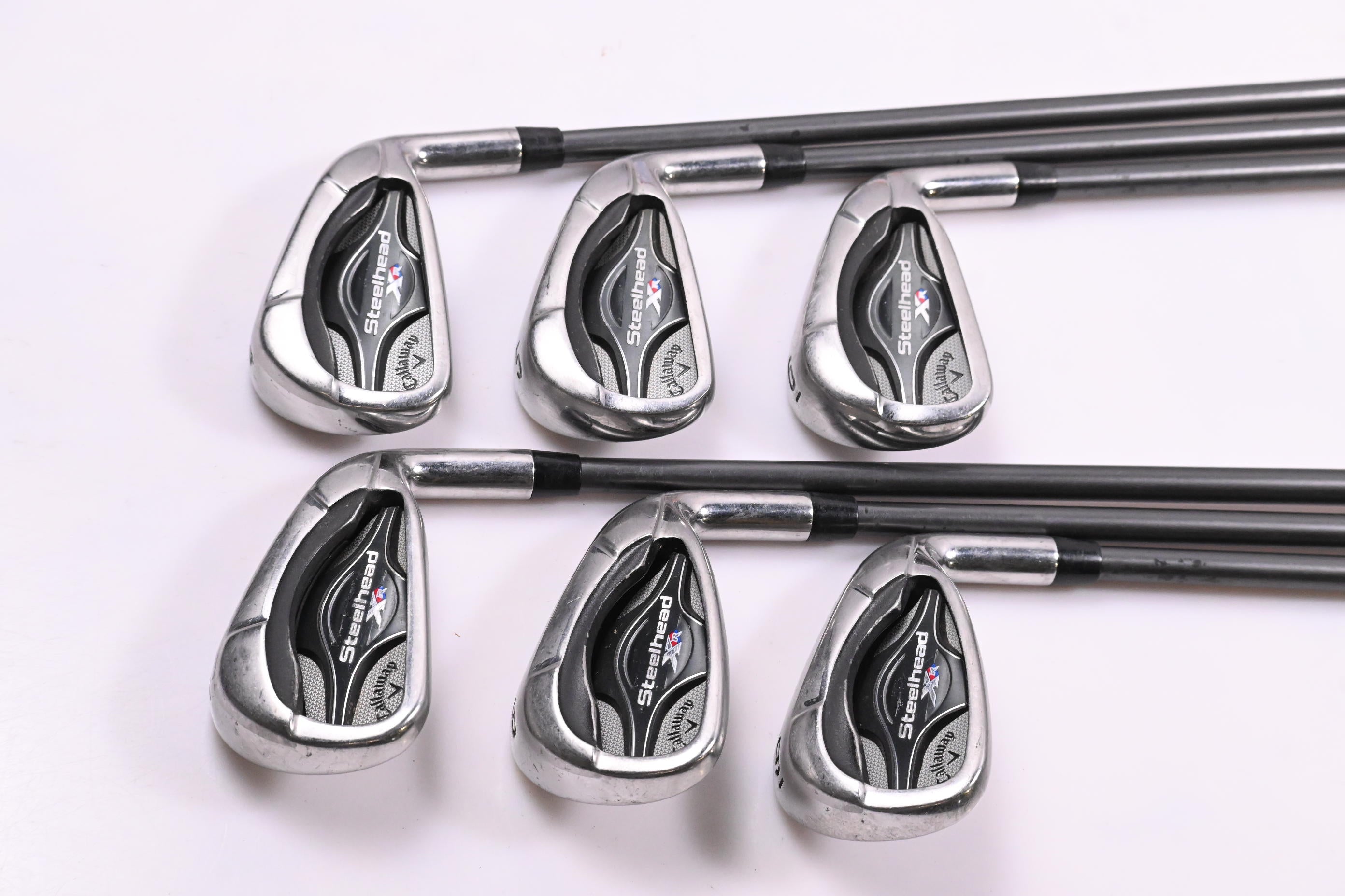 Callaway Steelhead XR Irons / 4-9i / Regular Flex Aldila SYNERGY Blue 50 Shafts