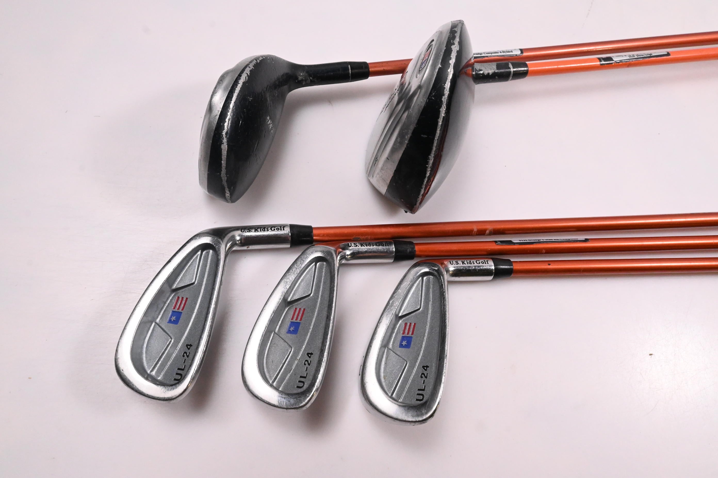Junior US Kids UL-24 Package Set / Woods, Irons