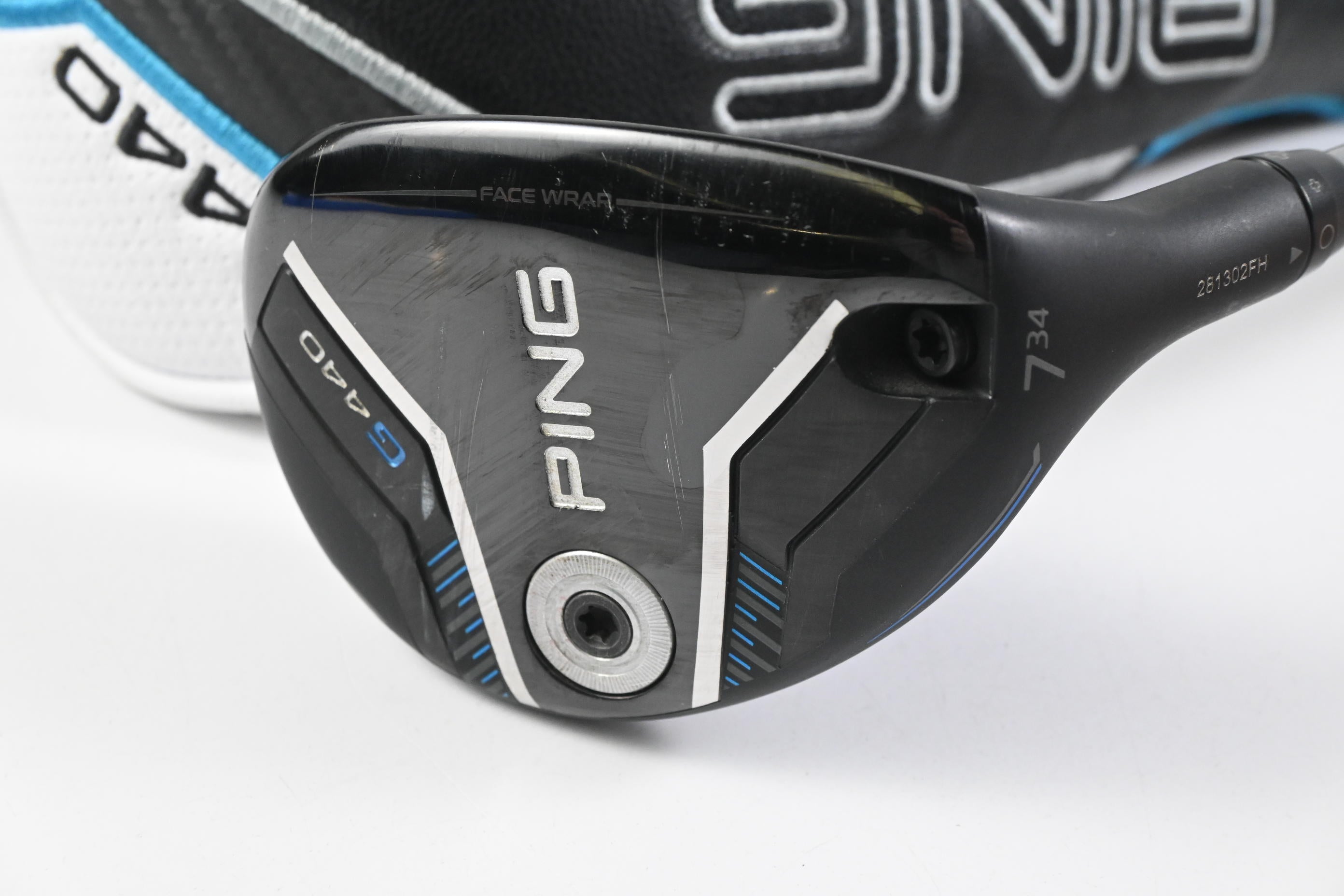 Ping G440 #7 Hybrid / 34 Degree / Senior Flex Fujikura Alta Quick 45 Shaft