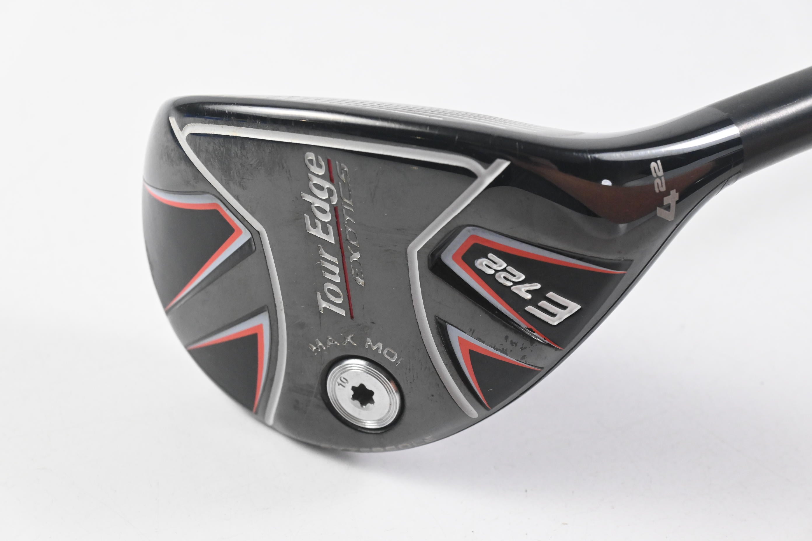 Tour Edge E722 #4 Hybrid / 22 Degree / Regular Flex KBS TGI 70 Shaft