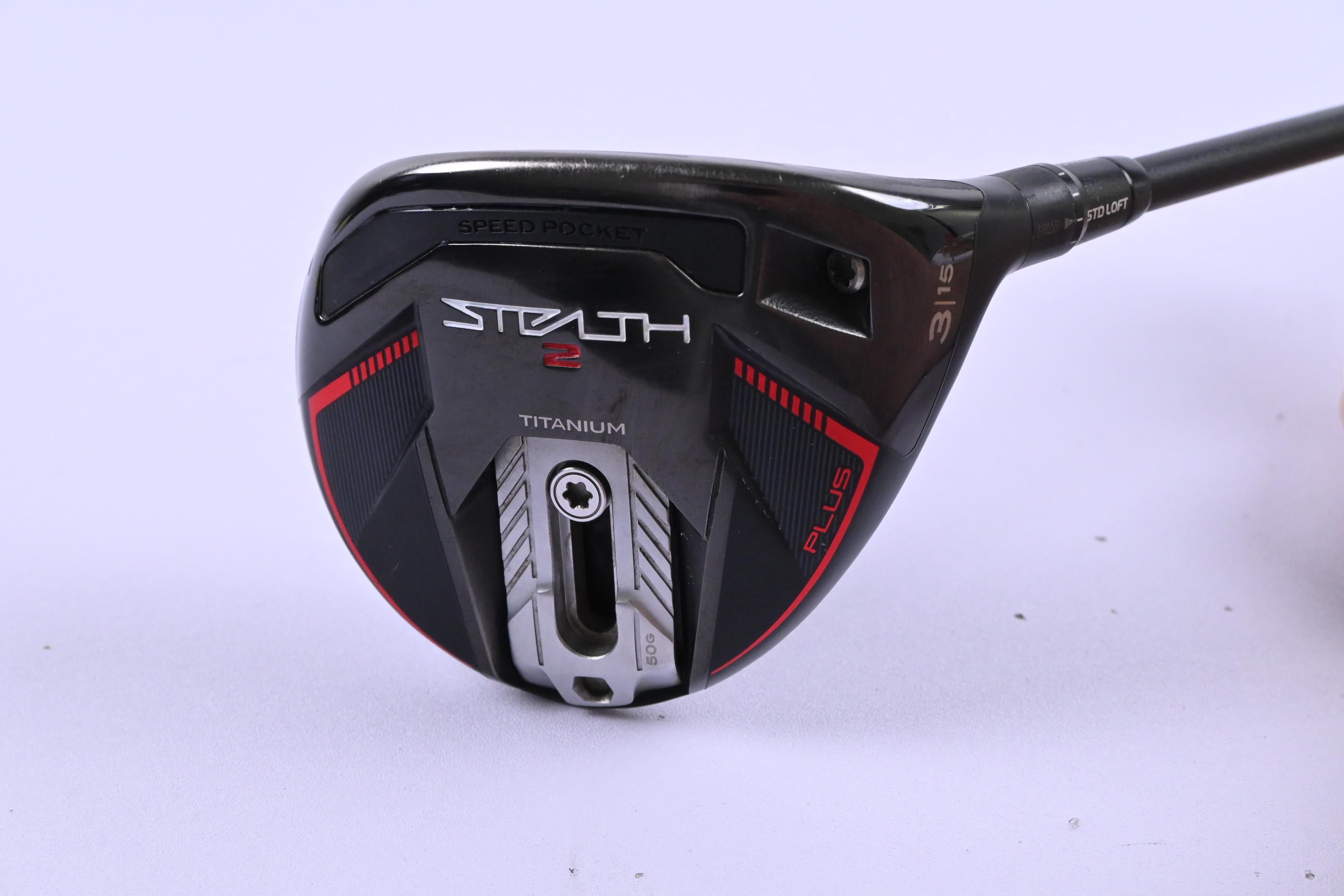 Taylormade Stealth 2 Plus #3 Wood / 15 Degree / X-Flex Matrix Ozik Black Tie 7M3