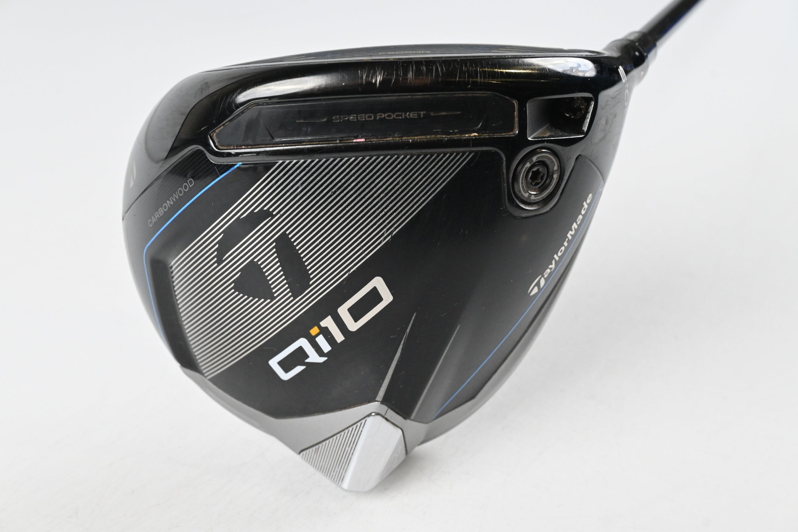 Taylormade Qi10 Driver / 10.5 Degree / Stiff Flex Ventus TR Blue 5 Shaft
