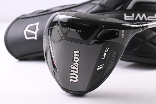 Wilson DYNAPWR Max 2025 Driver / 10.5 Degree / Senior Flex UST Helium 4 Shaft