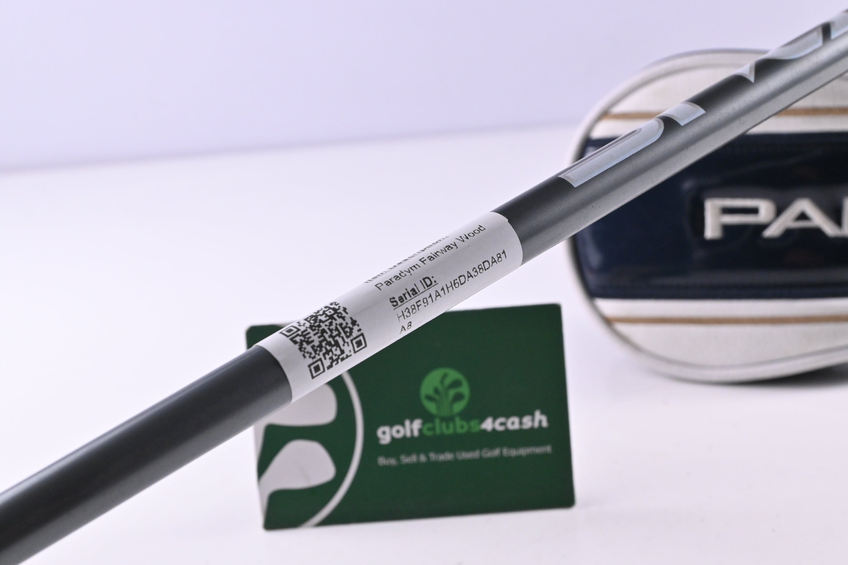 Callaway Paradym #3 HL Wood / 16.5 Degree / Stiff Flex HZRDUS Gen4 Silver 70