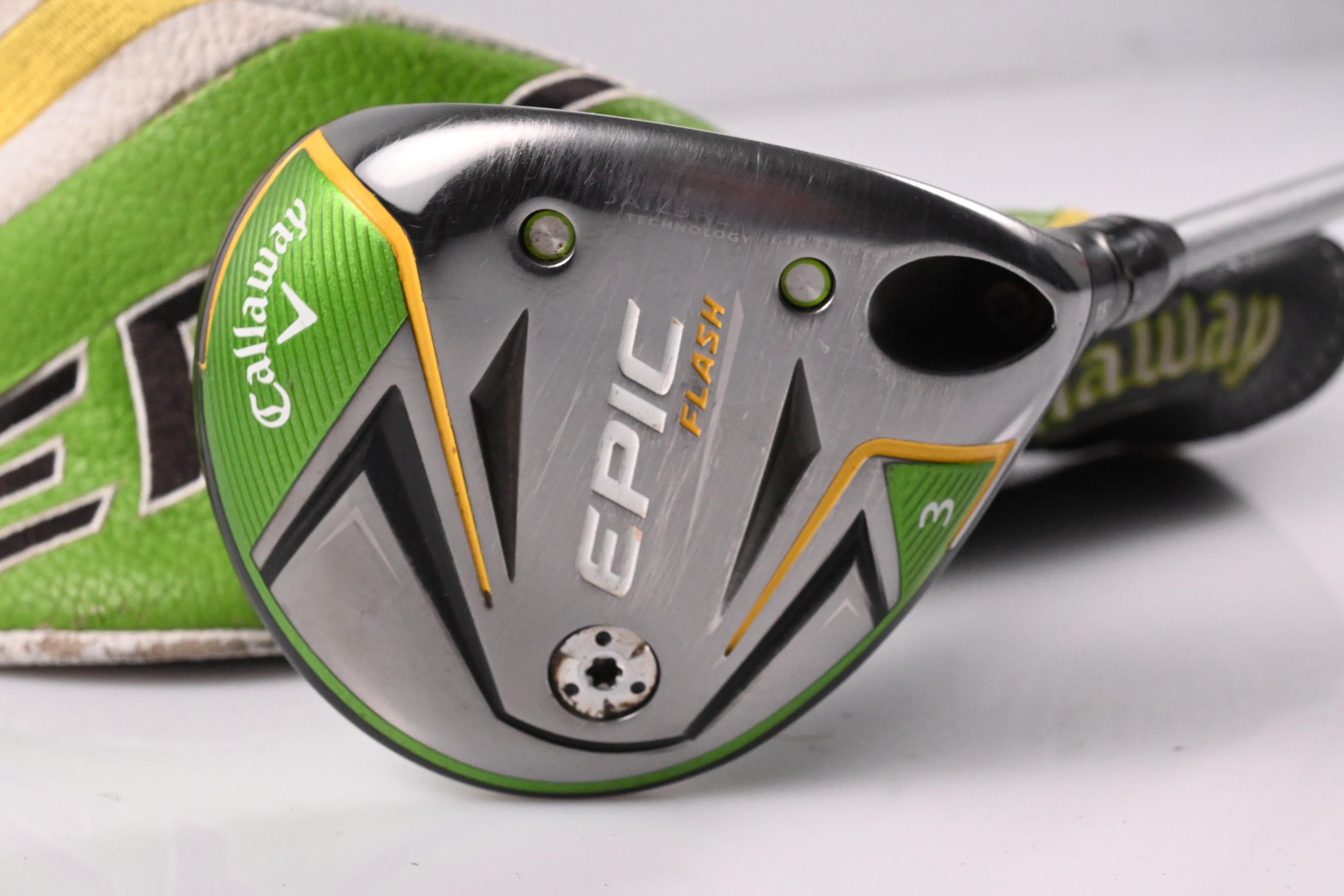 Callaway Epic Flash #3 Wood / 15 Degree / Senior Flex EvenFlow Green 55 Shaft