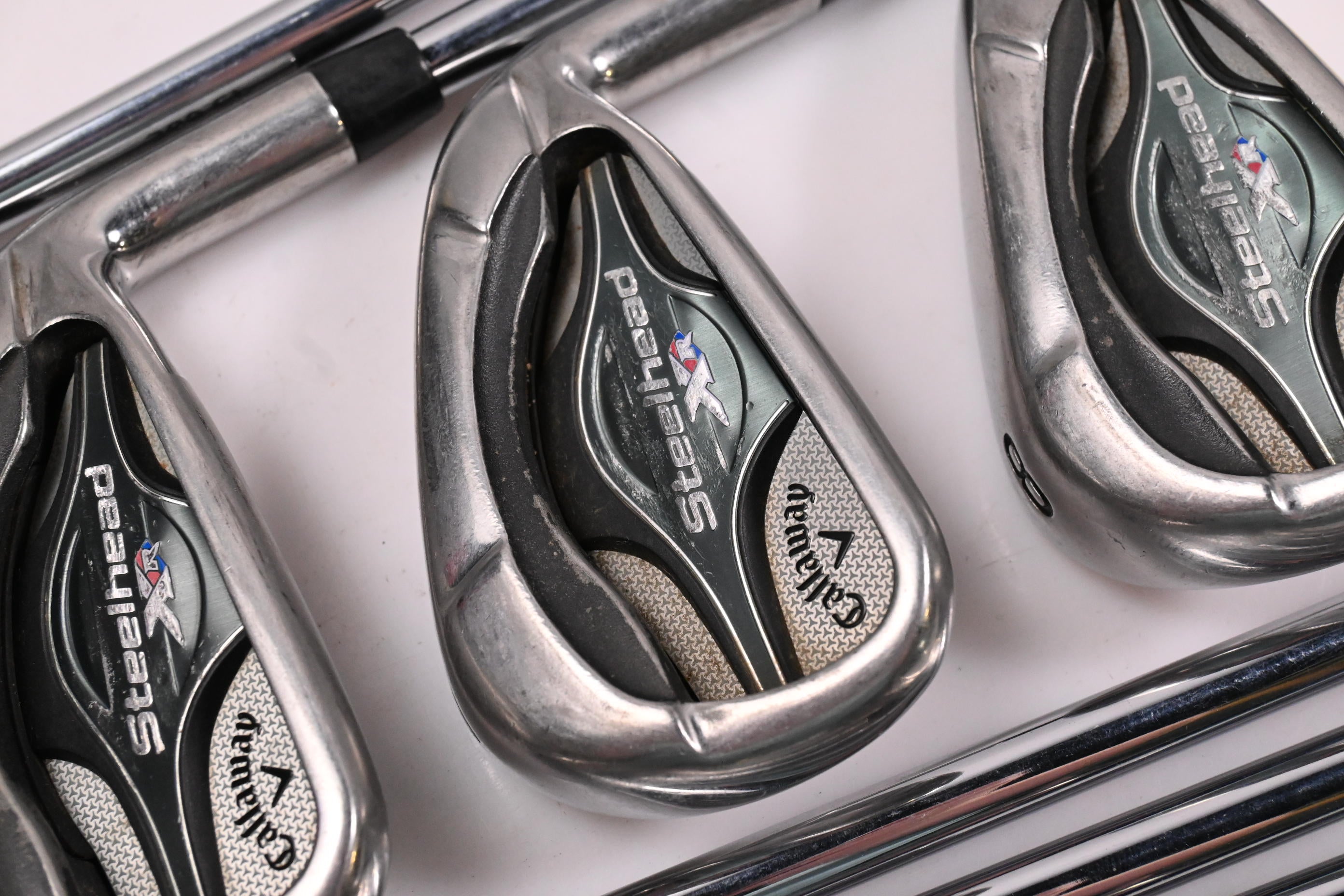 Callaway Steelhead XR Irons / 5-PW+AW+SW / Regular Flex XP 105 ST15 R300 Shafts