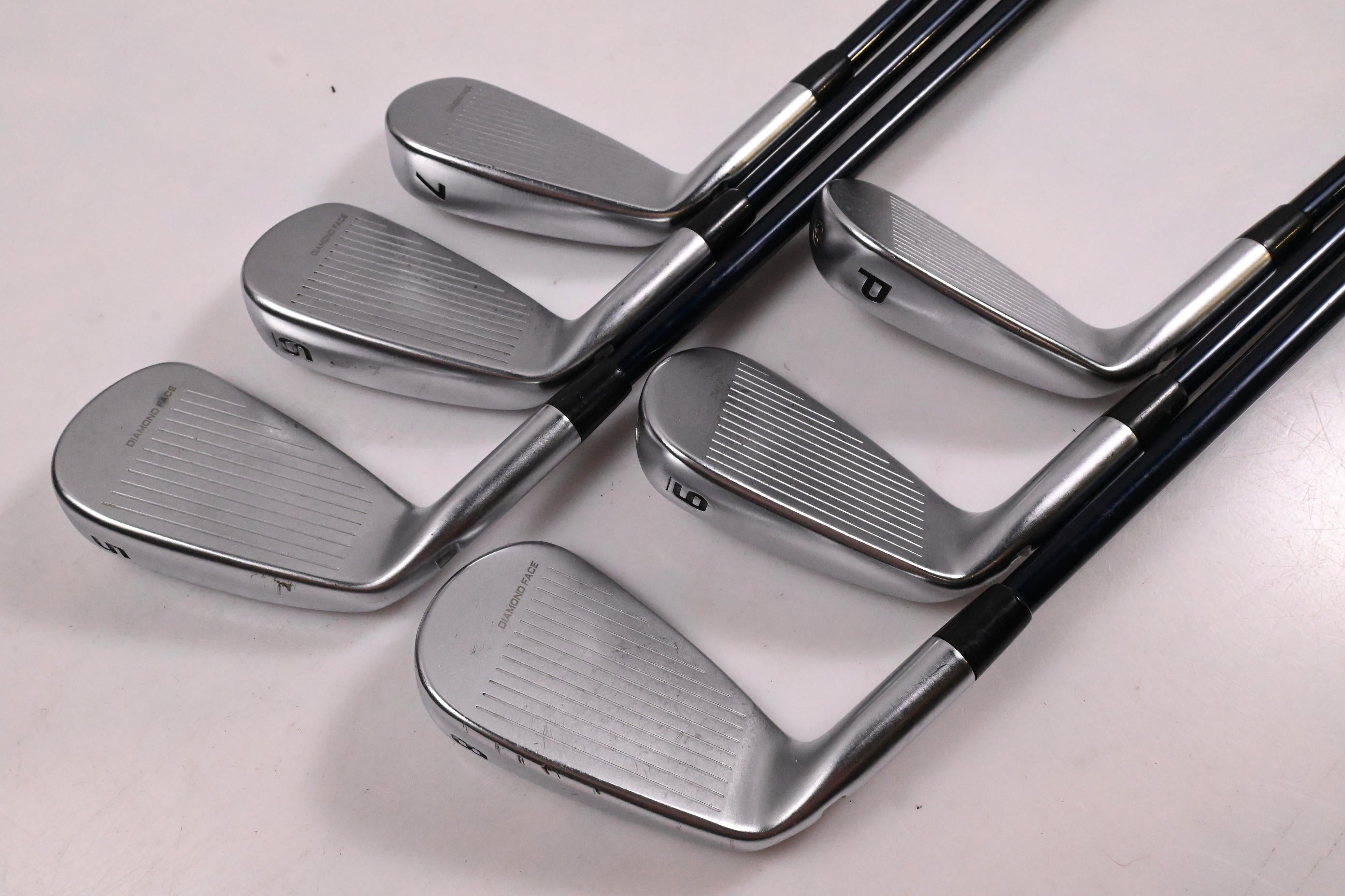 Tour Edge C722 Irons / 5-PW / Stiff Flex Ventus Blue 8 Shafts