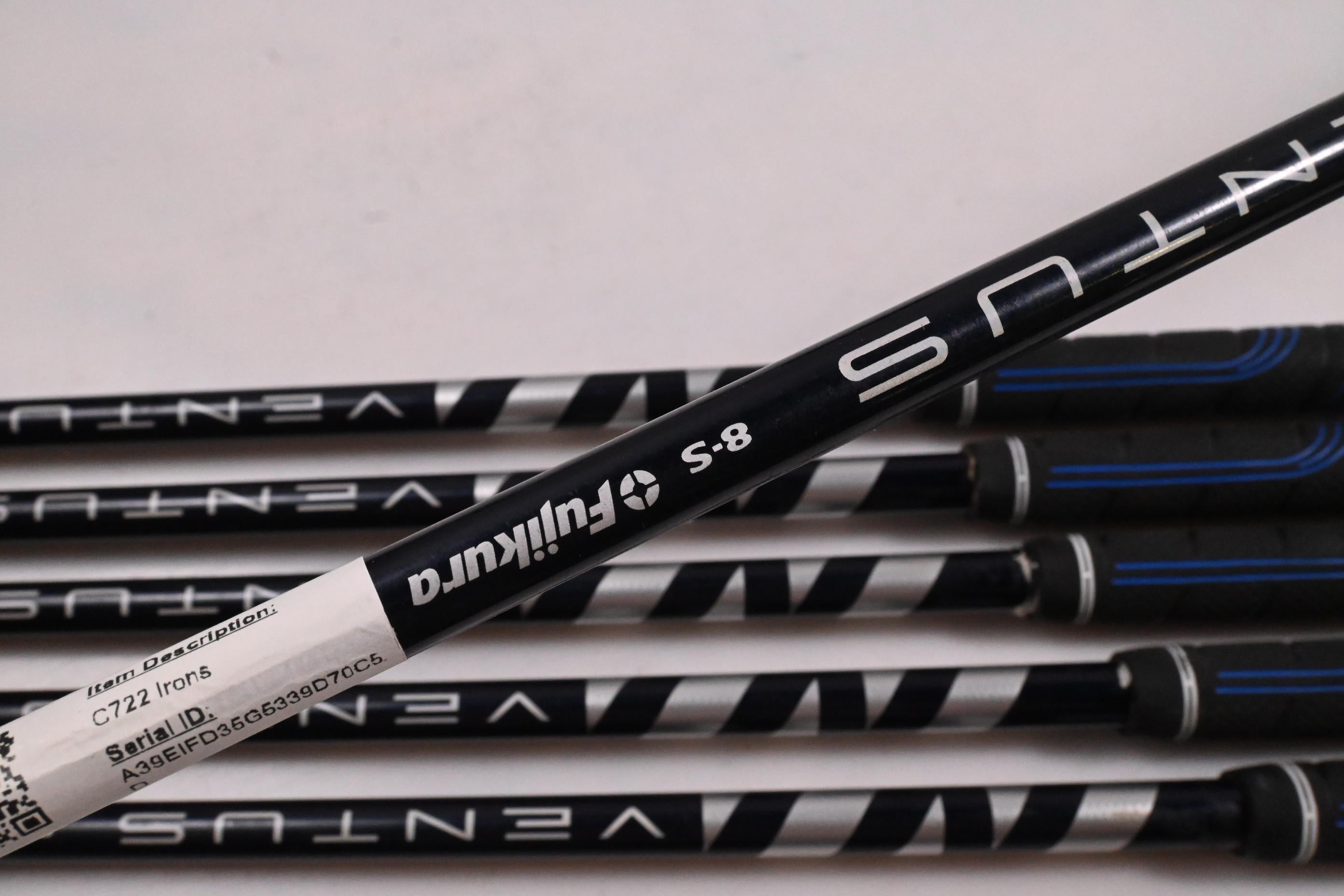 Tour Edge C722 Irons / 5-PW / Stiff Flex Ventus Blue 8 Shafts