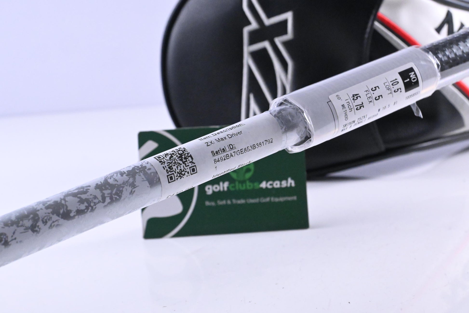 Srixon ZXi Max Driver / 10.5 Degree / Regular Flex Denali Red 50 Shaft