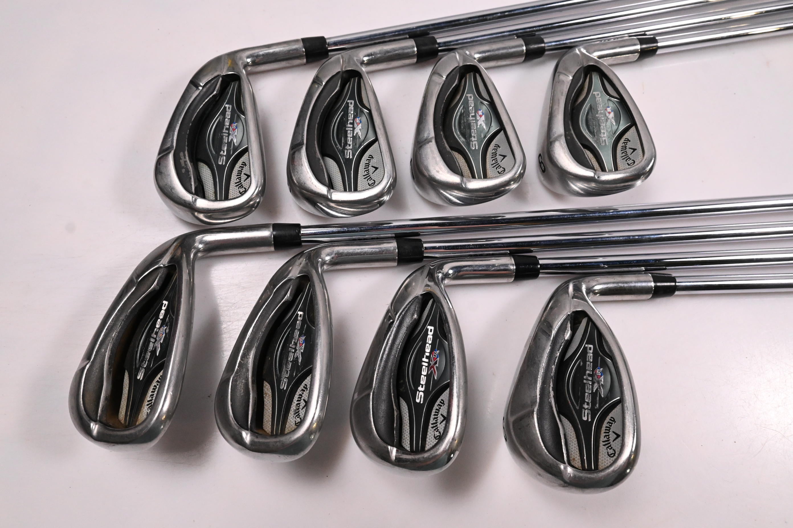 Callaway Steelhead XR Irons / 5-PW+AW+SW / Regular Flex XP 105 ST15 R300 Shafts