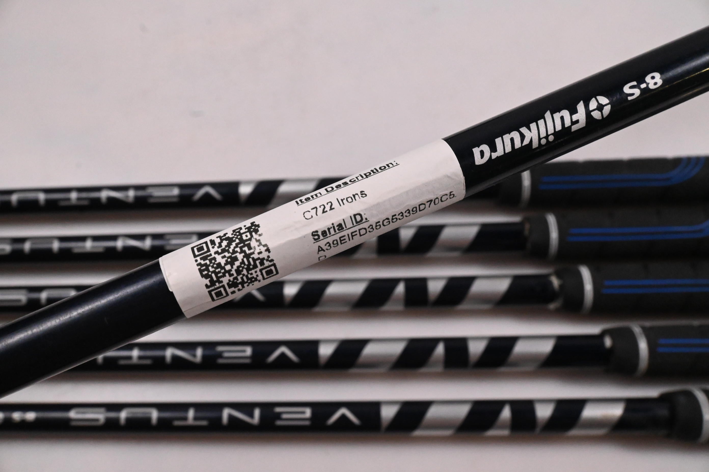 Tour Edge C722 Irons / 5-PW / Stiff Flex Ventus Blue 8 Shafts