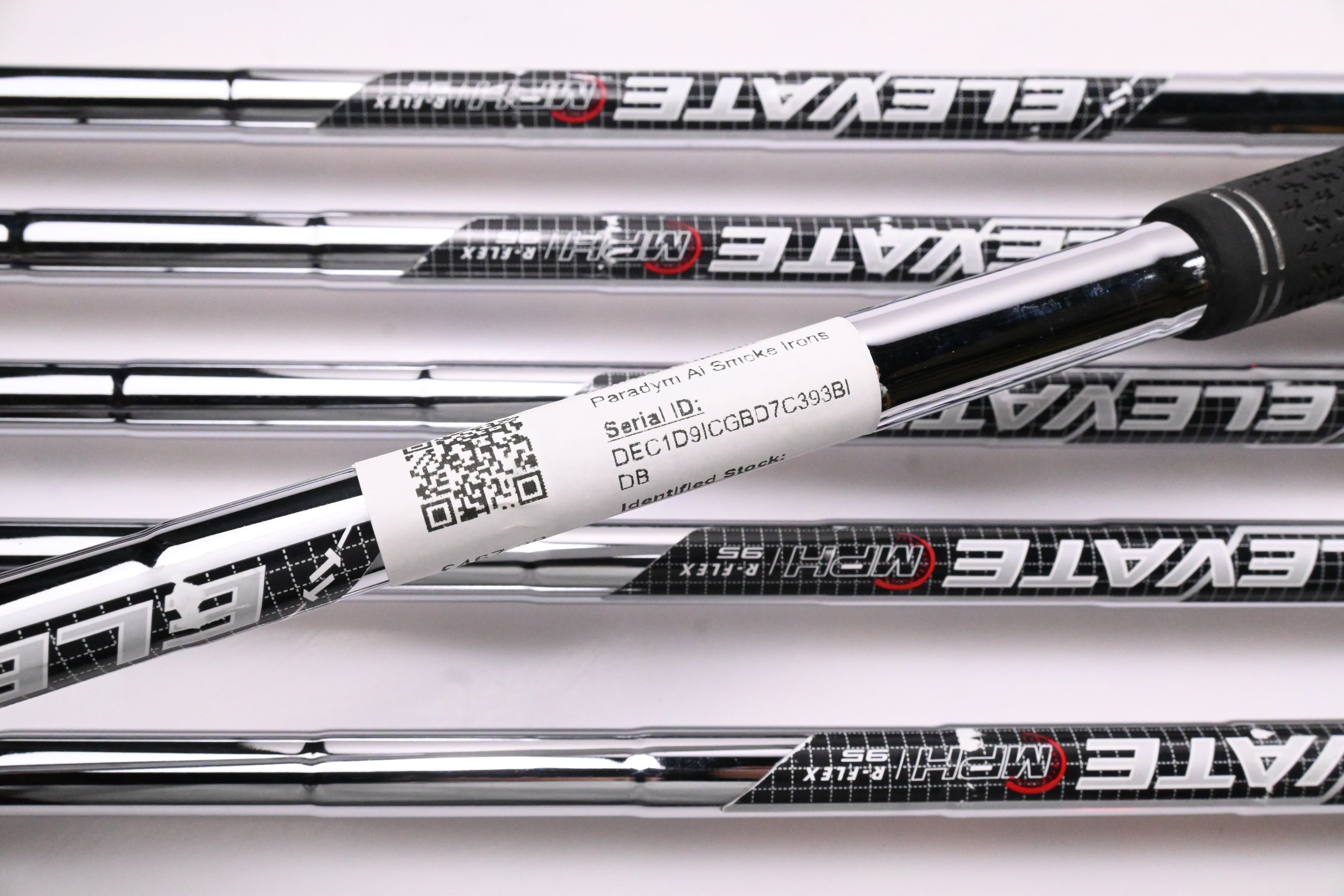 Callaway Paradym Ai Smoke Irons / 5-PW / Regular Flex Elevate MPH 95 Shafts