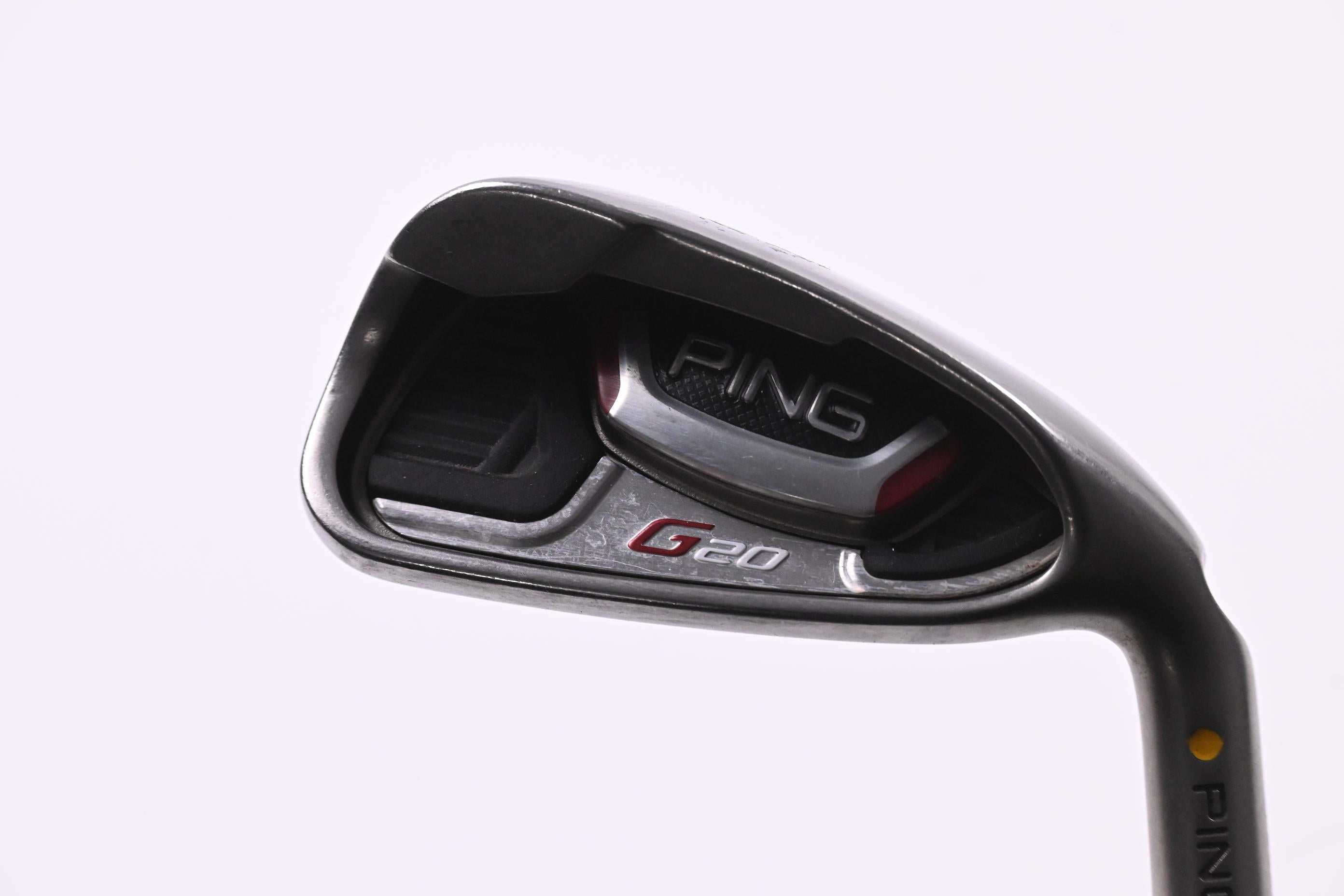 Ping G20 #7 Iron / Yellow Dot / Regular Flex Ping CFS Shaft