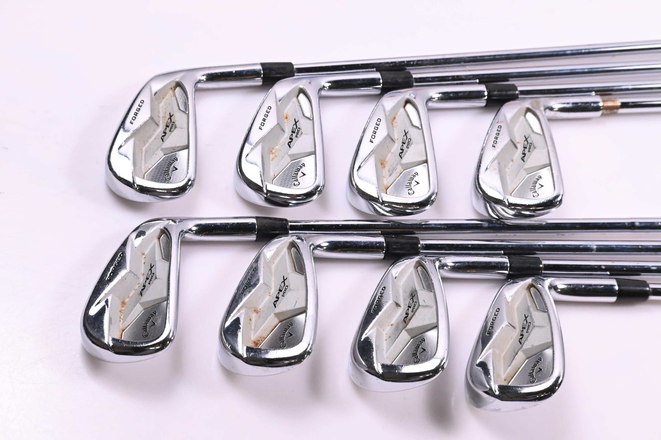 Callaway Apex Pro 19 Irons / 3-PW / Stiff Flex True Temper Elevate Tour Shafts