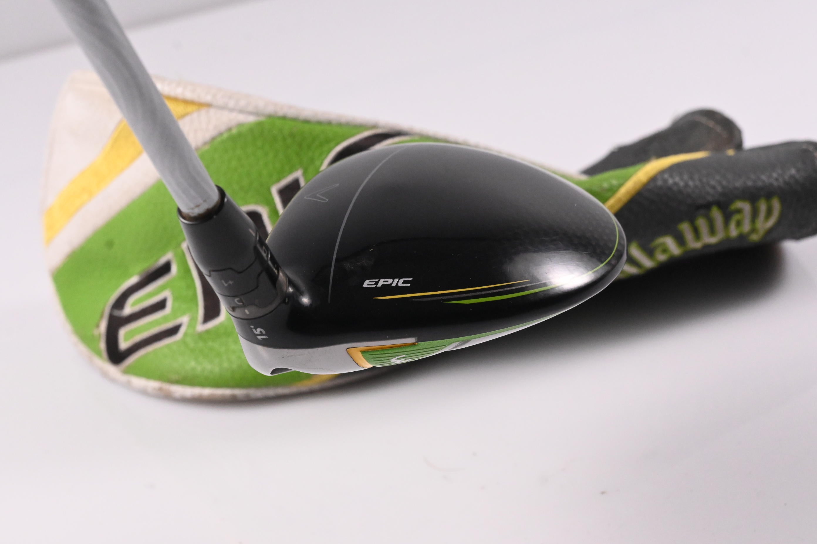 Callaway Epic Flash #3 Wood / 15 Degree / Senior Flex EvenFlow Green 55 Shaft
