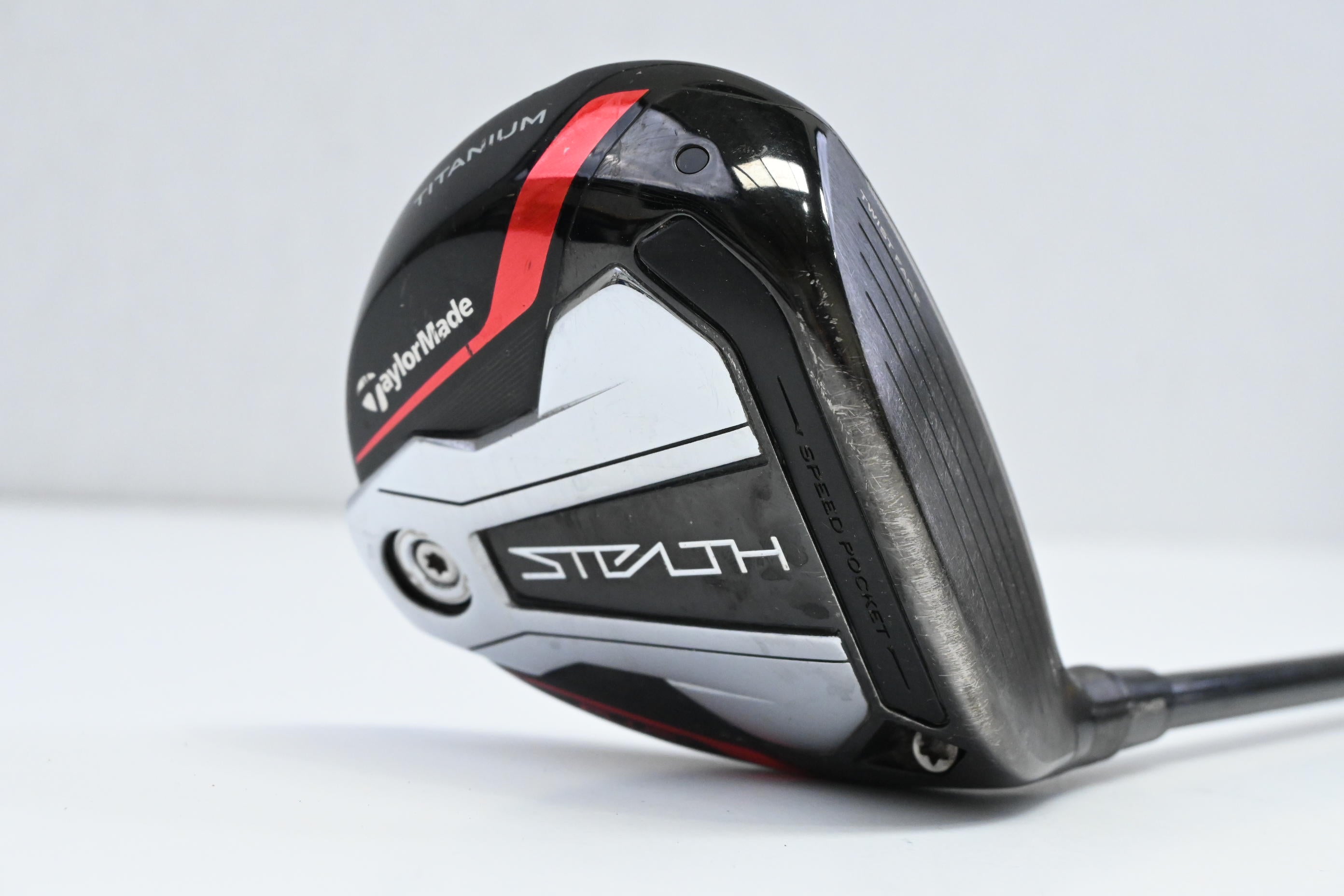 Taylormade Stealth Plus #3 Wood / 15 Degree / Stiff Flex HZRDUS Smoke Red RDX 75