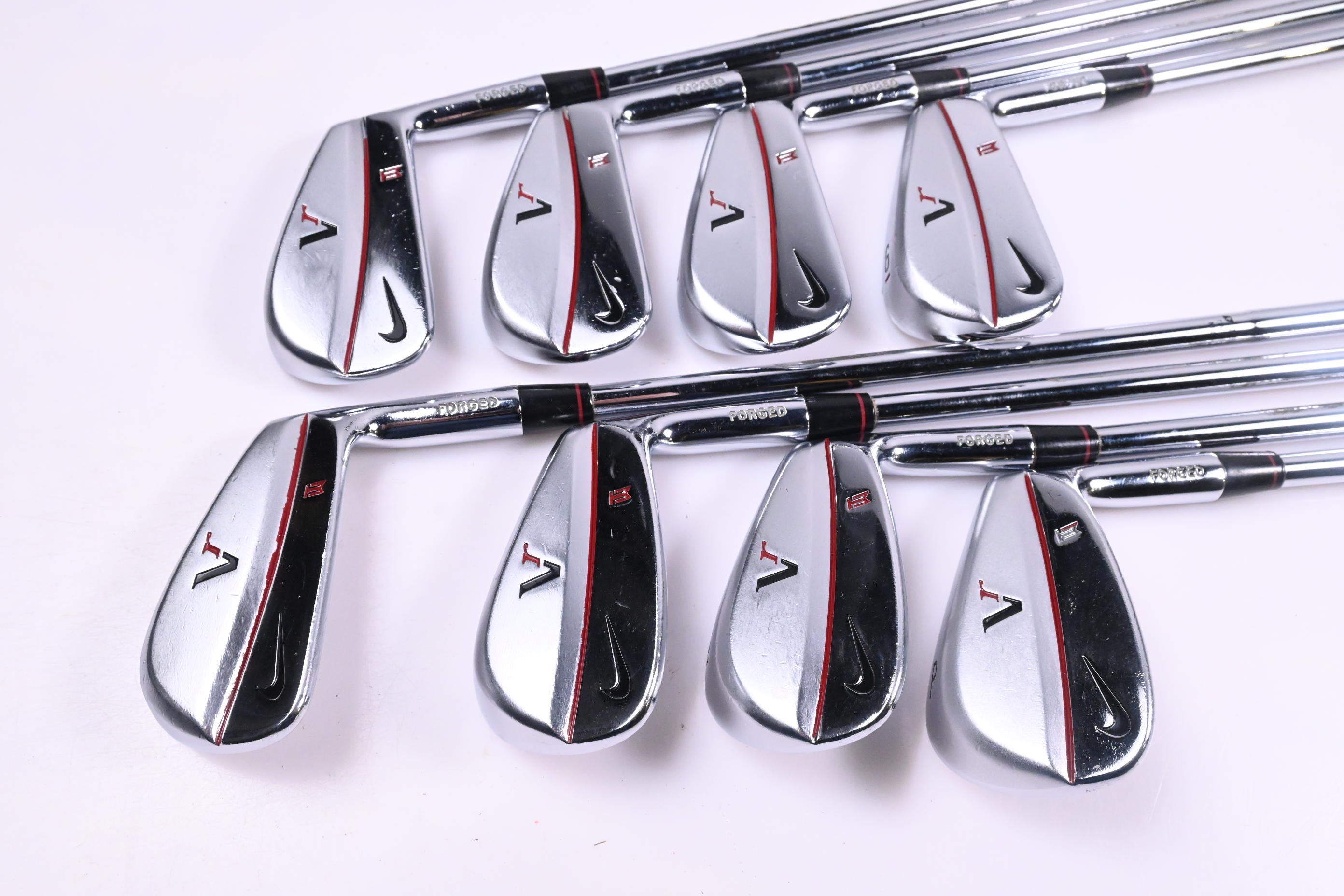 Nike VR Forged TW Blade Irons / 3-PW / Stiff Flex True Temper Dynamic Gold S300