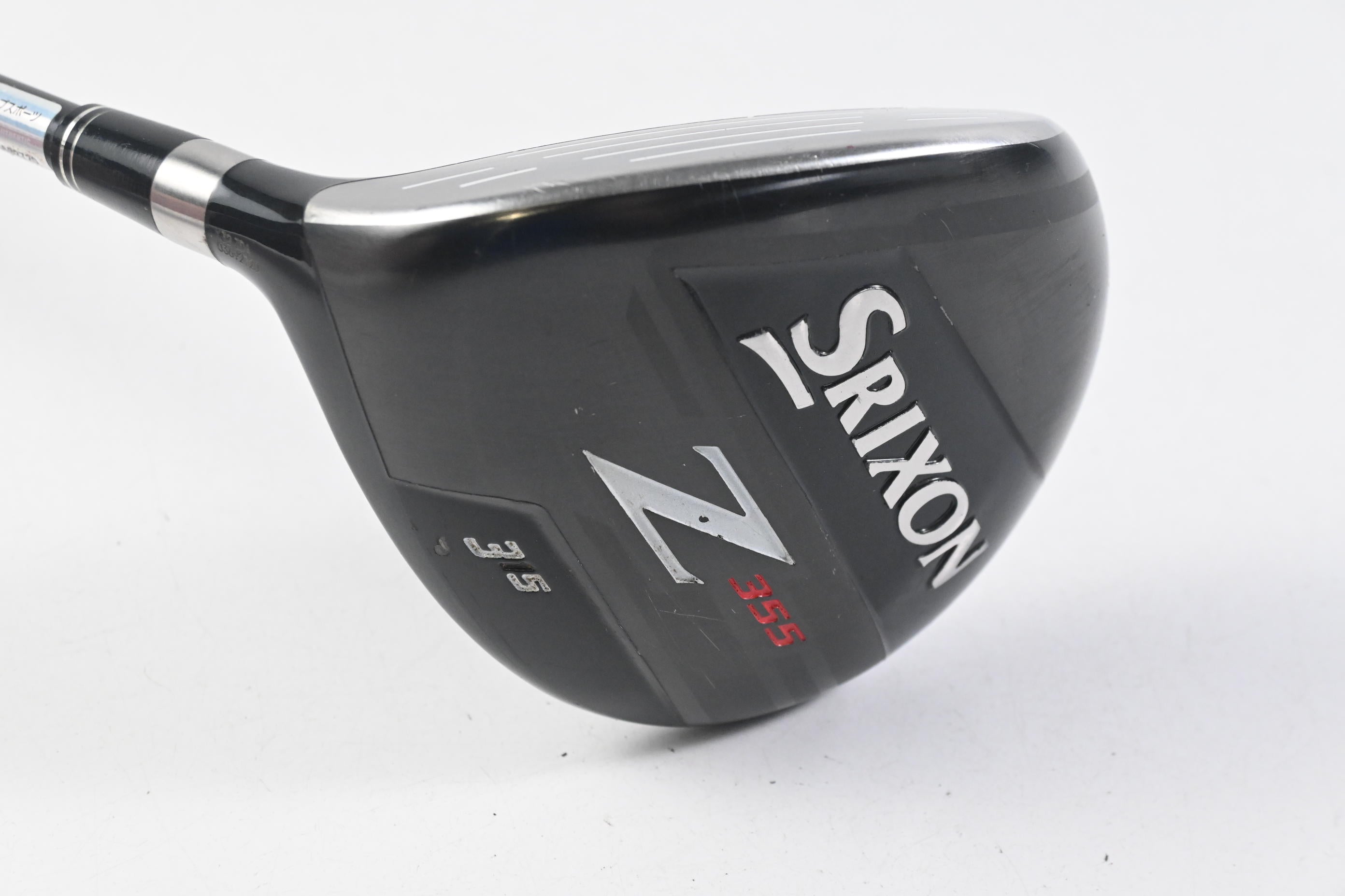 Left Hand Srixon Z-355 #3 Wood / 15 Degree / Regular Flex Miyazaki Jinsoku 54