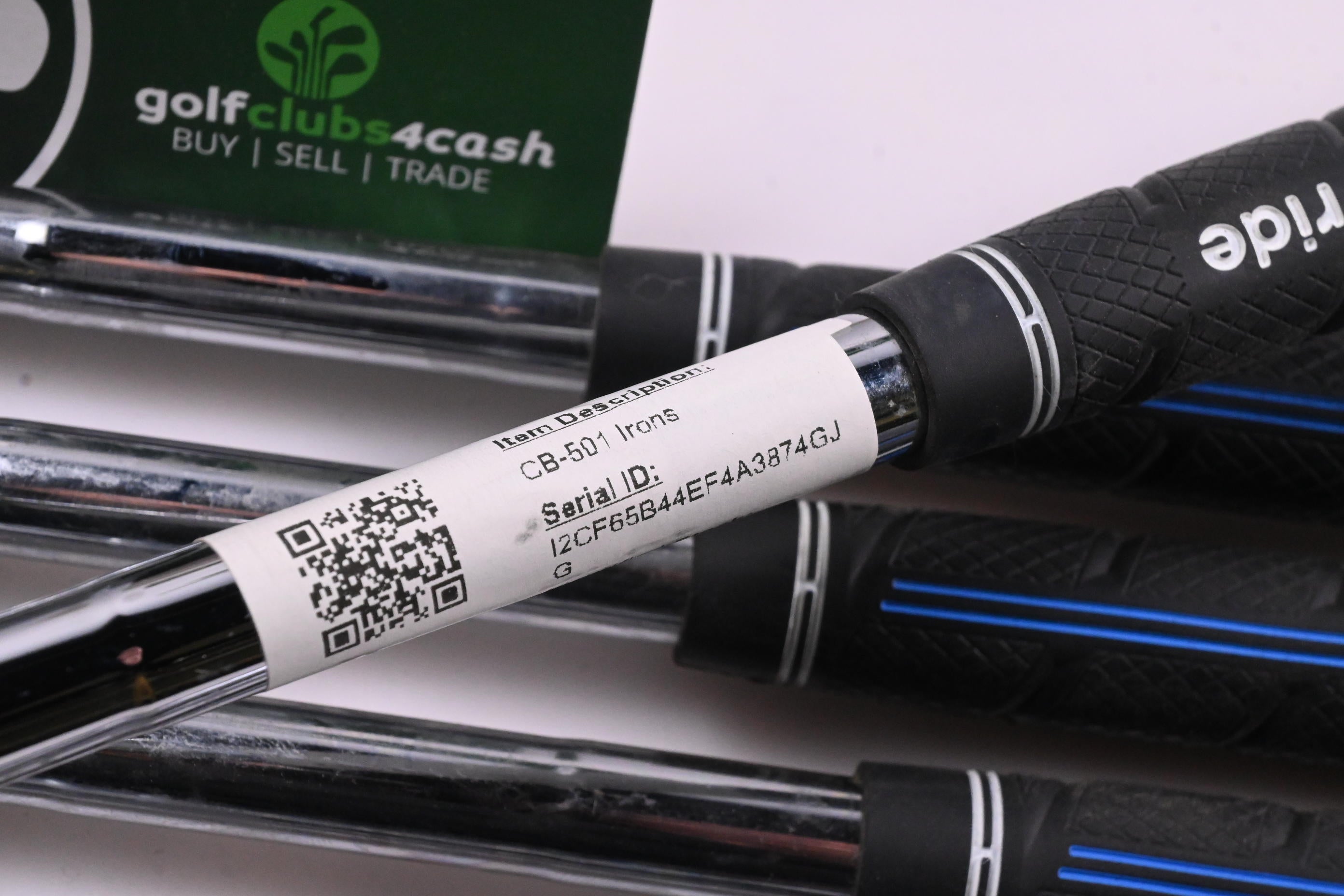 Miura CB-501 Irons / 4-PW / Regular Flex Dynamic Gold R300 Shafts