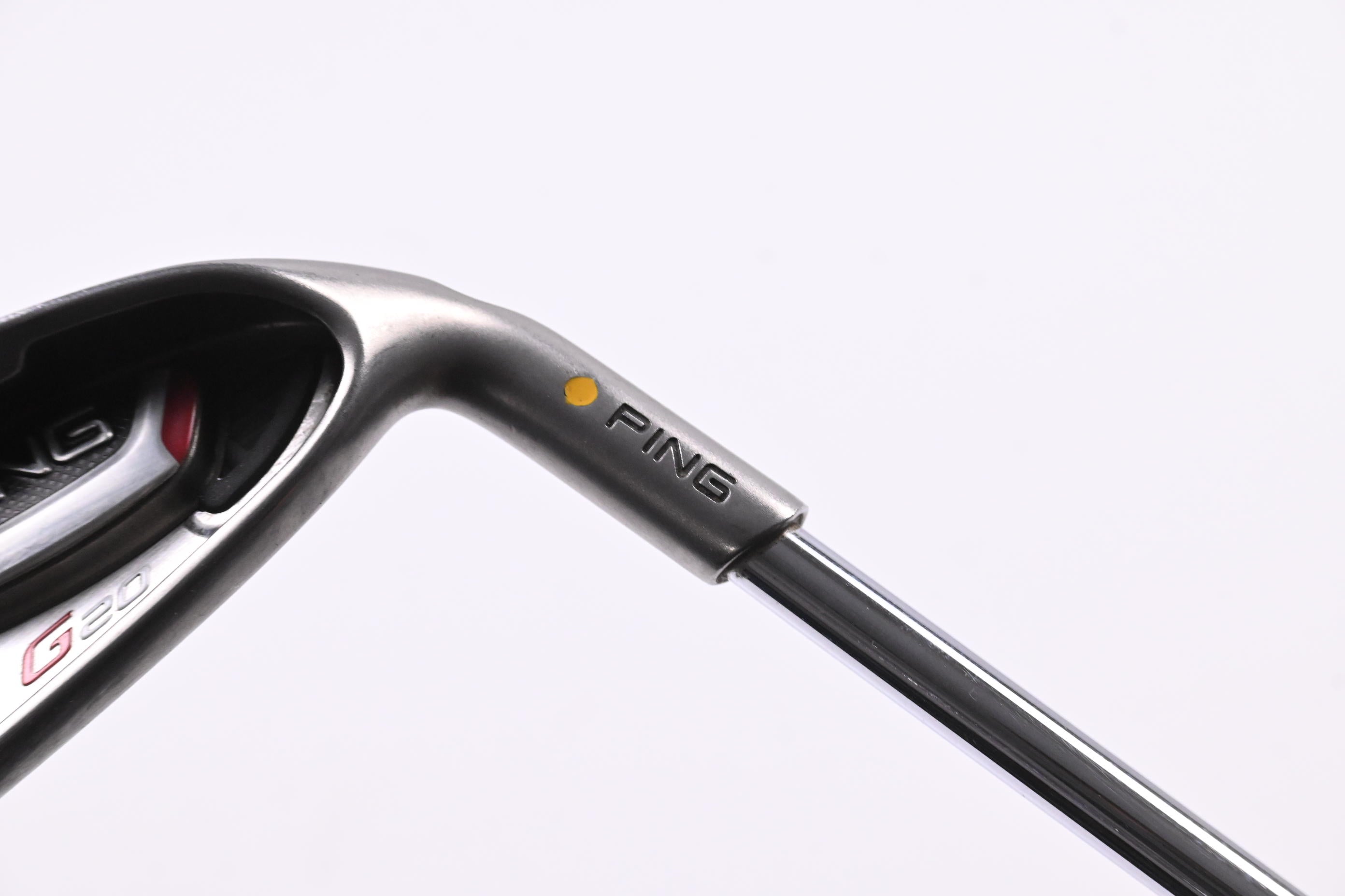 Ping G20 #7 Iron / Yellow Dot / Regular Flex Ping CFS Shaft