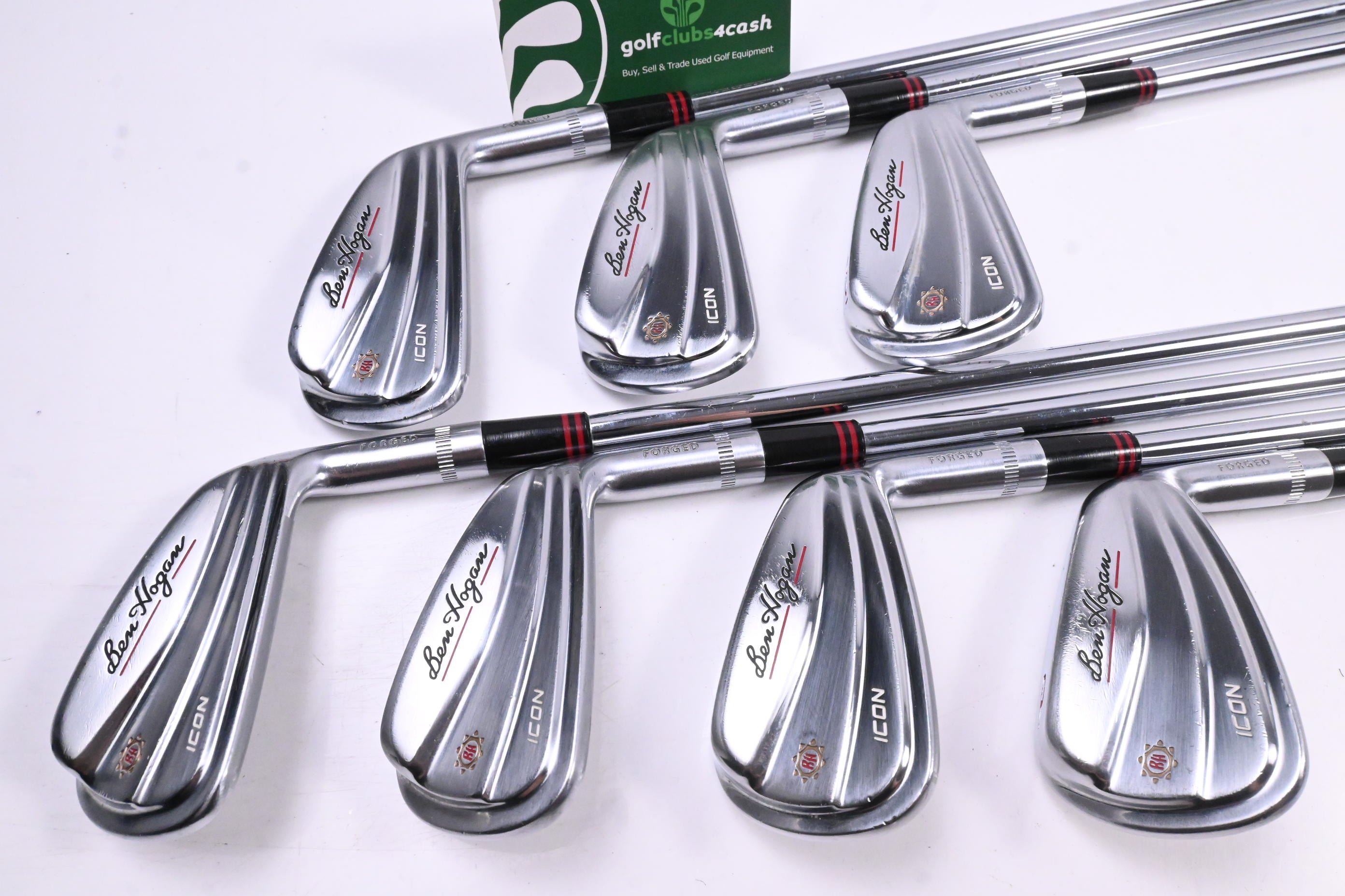 Ben Hogan Icon Irons / 4-PW / Regular Flex Dynamic Gold R300 Shafts