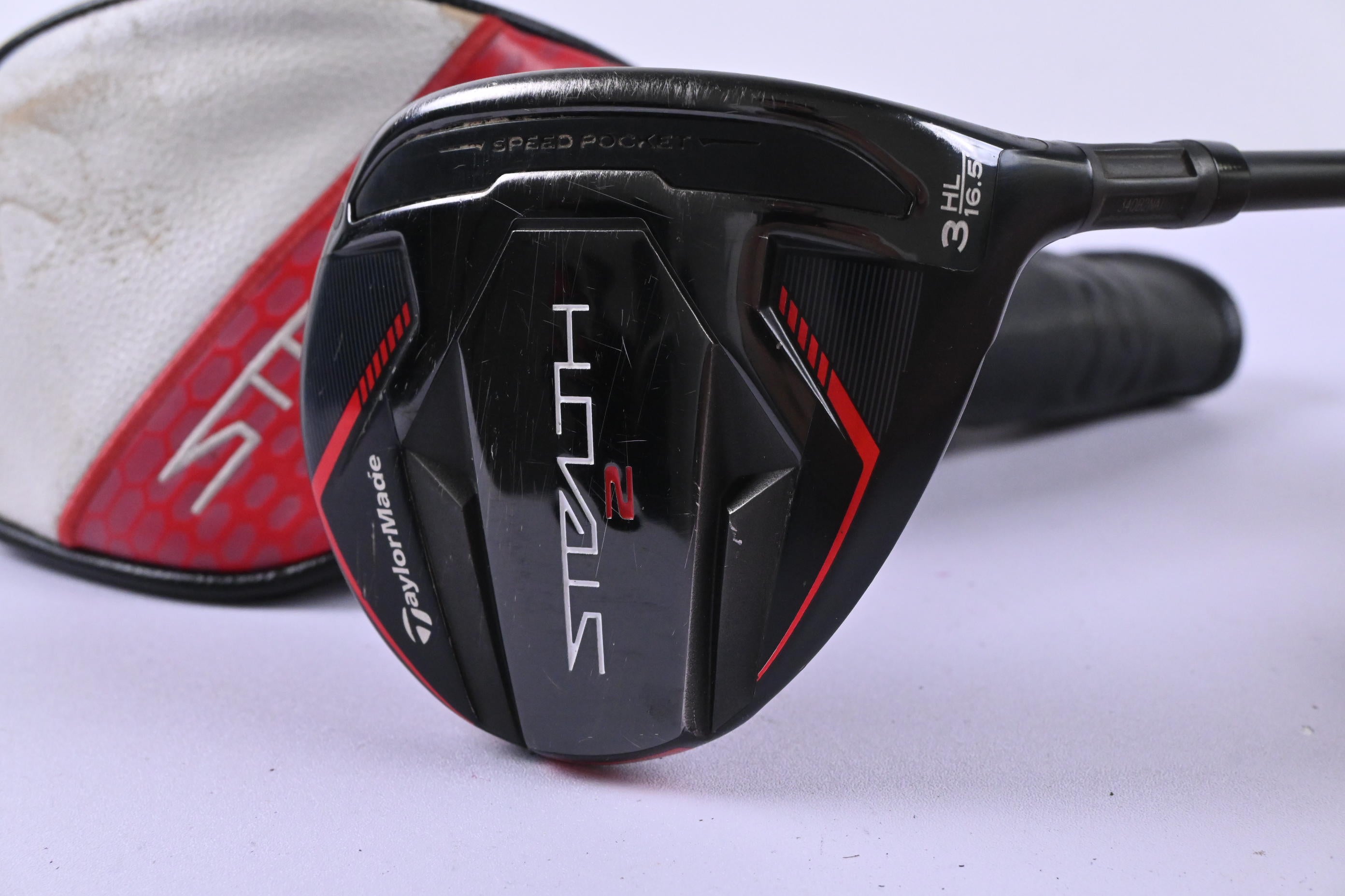 Taylormade Stealth 2 #3HL Wood / 16.5 Degree / X-Flex Aldila Rogue Silver 70