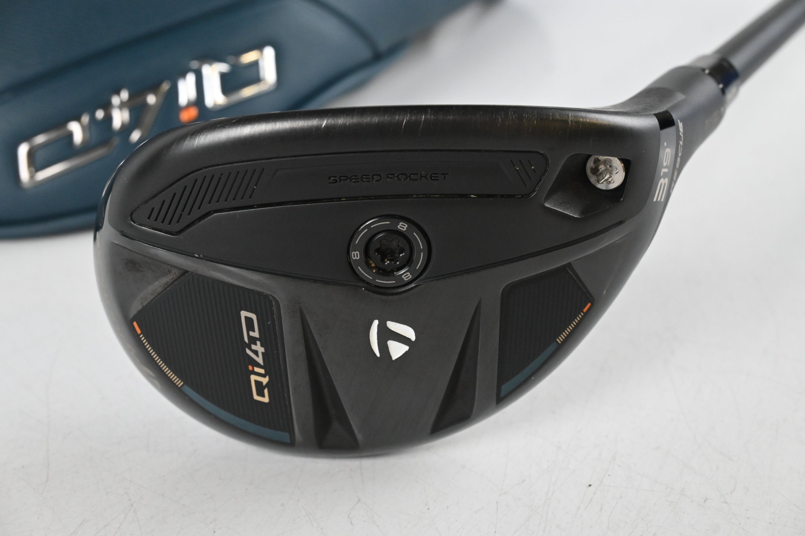 Taylormade Qi4D #3 Hybrid / 19 Degree / Stiff Flex REAX KBS 75 Shaft