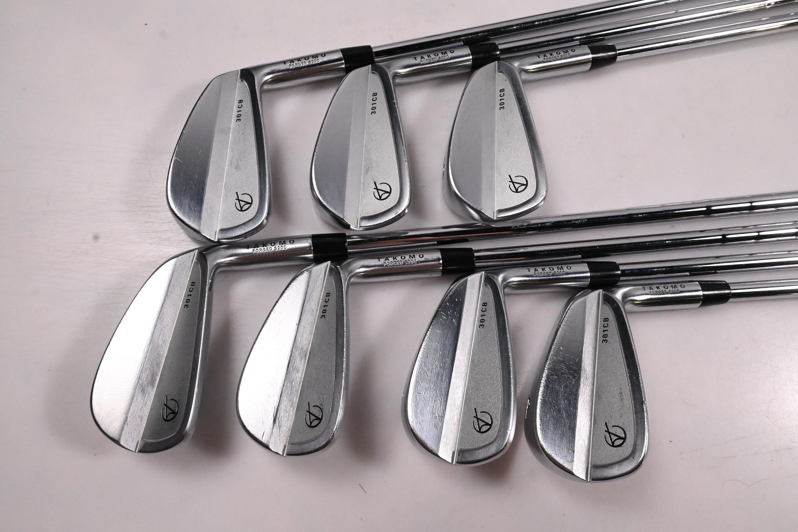 Takomo 301 CB Irons / 4-PW / X-Flex KBS Tour 130 Shafts