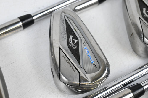 Callaway Paradym Ai Smoke HL Irons / 5-PW / Regular Flex Elevate MPH 65 Shafts