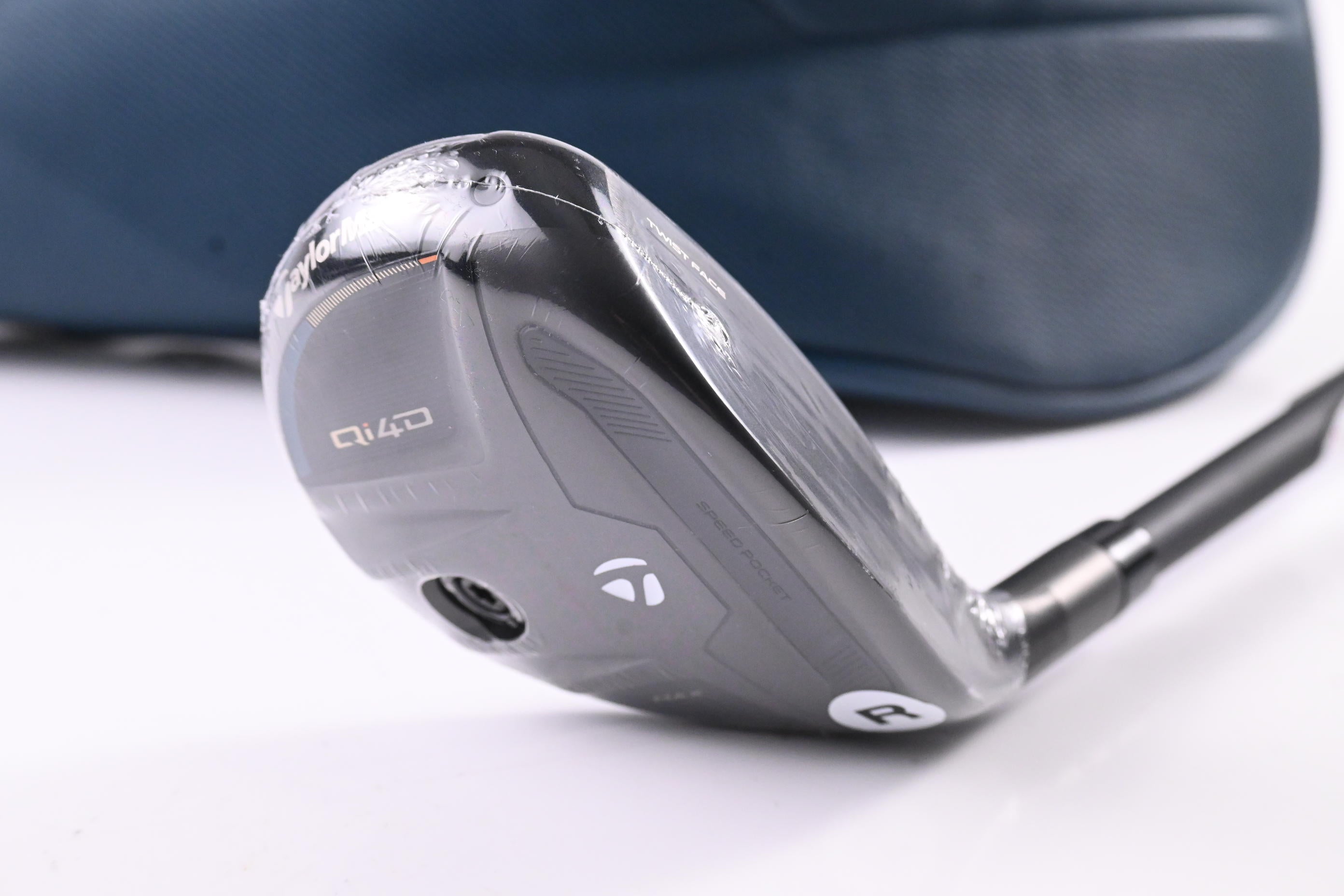 Taylormade Qi4D Max #4 Hybrid / 23 Degree / Regular Flex Reax By KBS 50 Shaft