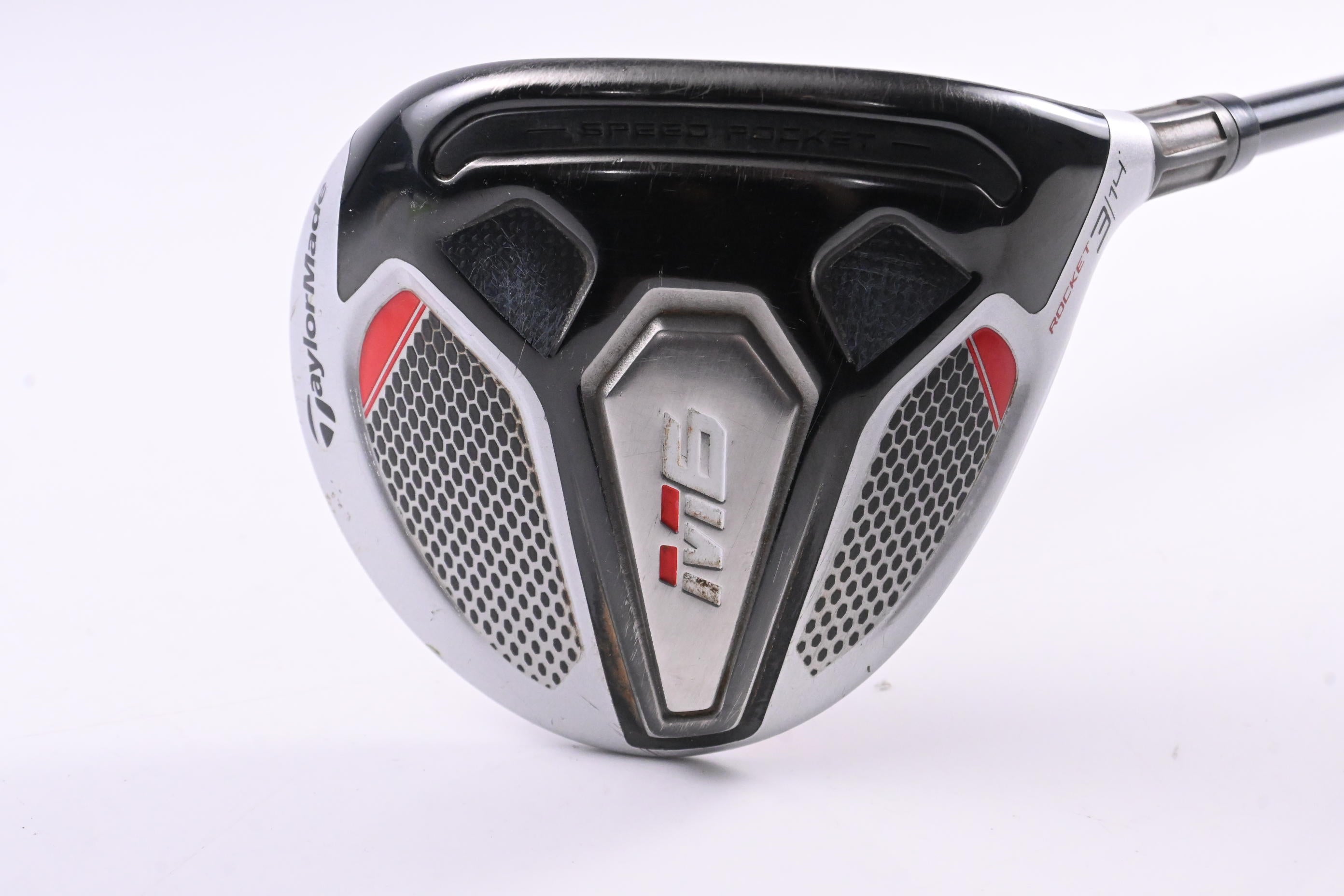 Taylormade M6 #3 Wood / 14 Degree / Stiff Flex Fujikura Atmos Orange 6 Shaft