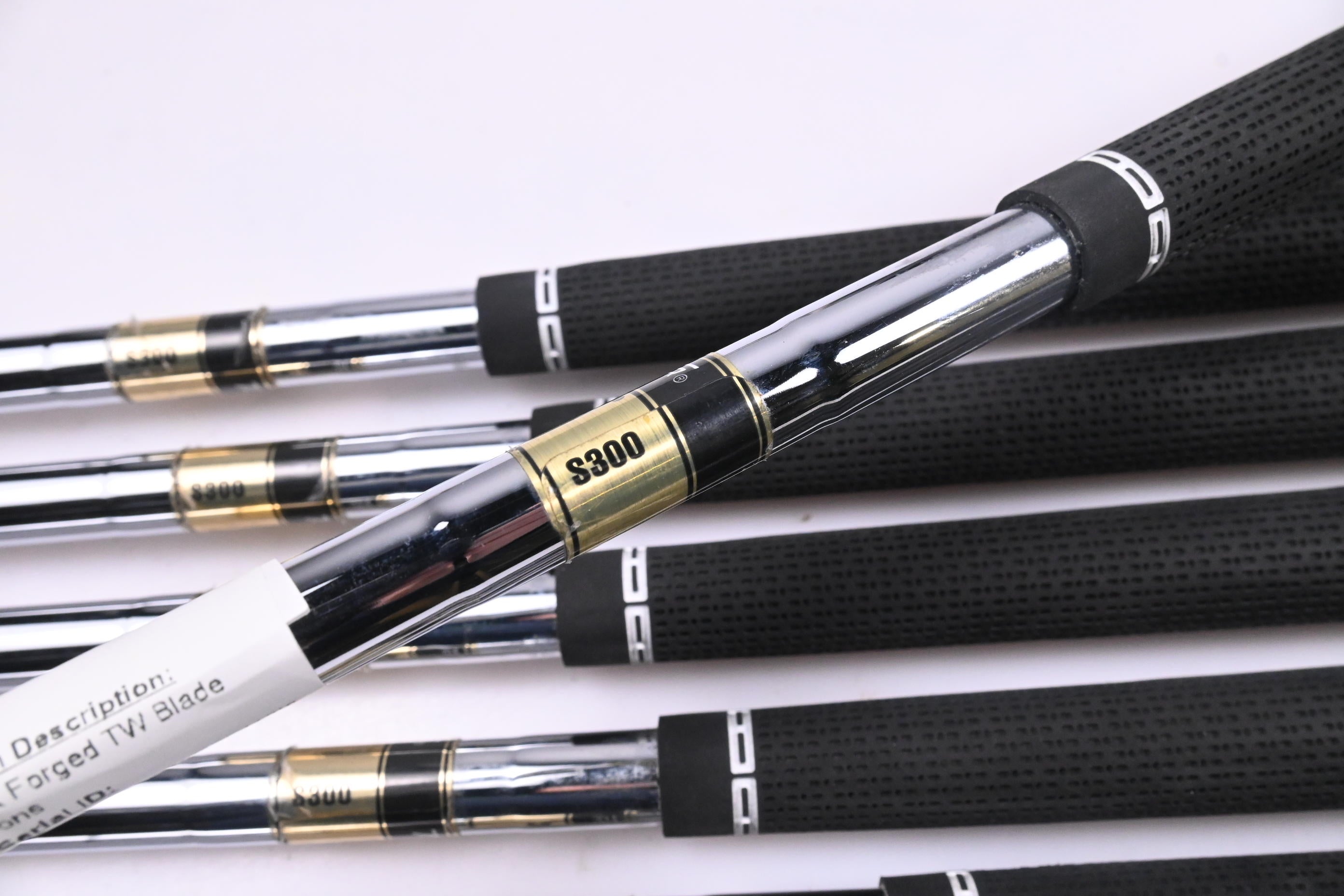 Nike VR Forged TW Blade Irons / 3-PW / Stiff Flex True Temper Dynamic Gold S300