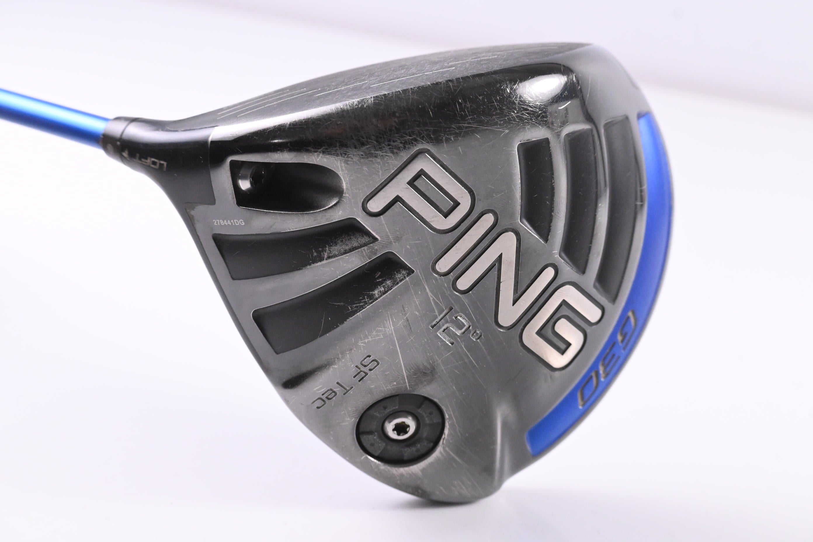 Left Hand Ping G30 SF Tec Driver / 12 Degree / Regular Flex Ping TFC 419 Shaft