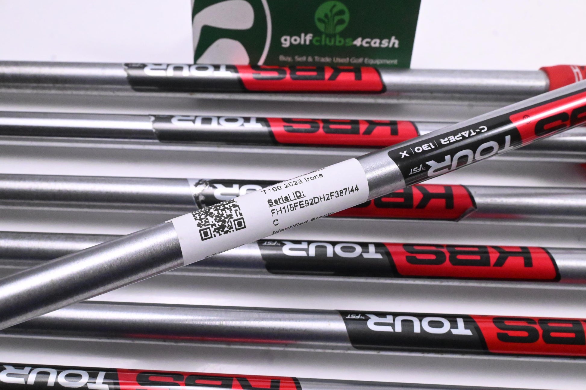 Left Hand Titleist T100/620 MB Irons / 3-9i / X-Flex KBS Tour C-Taper 130