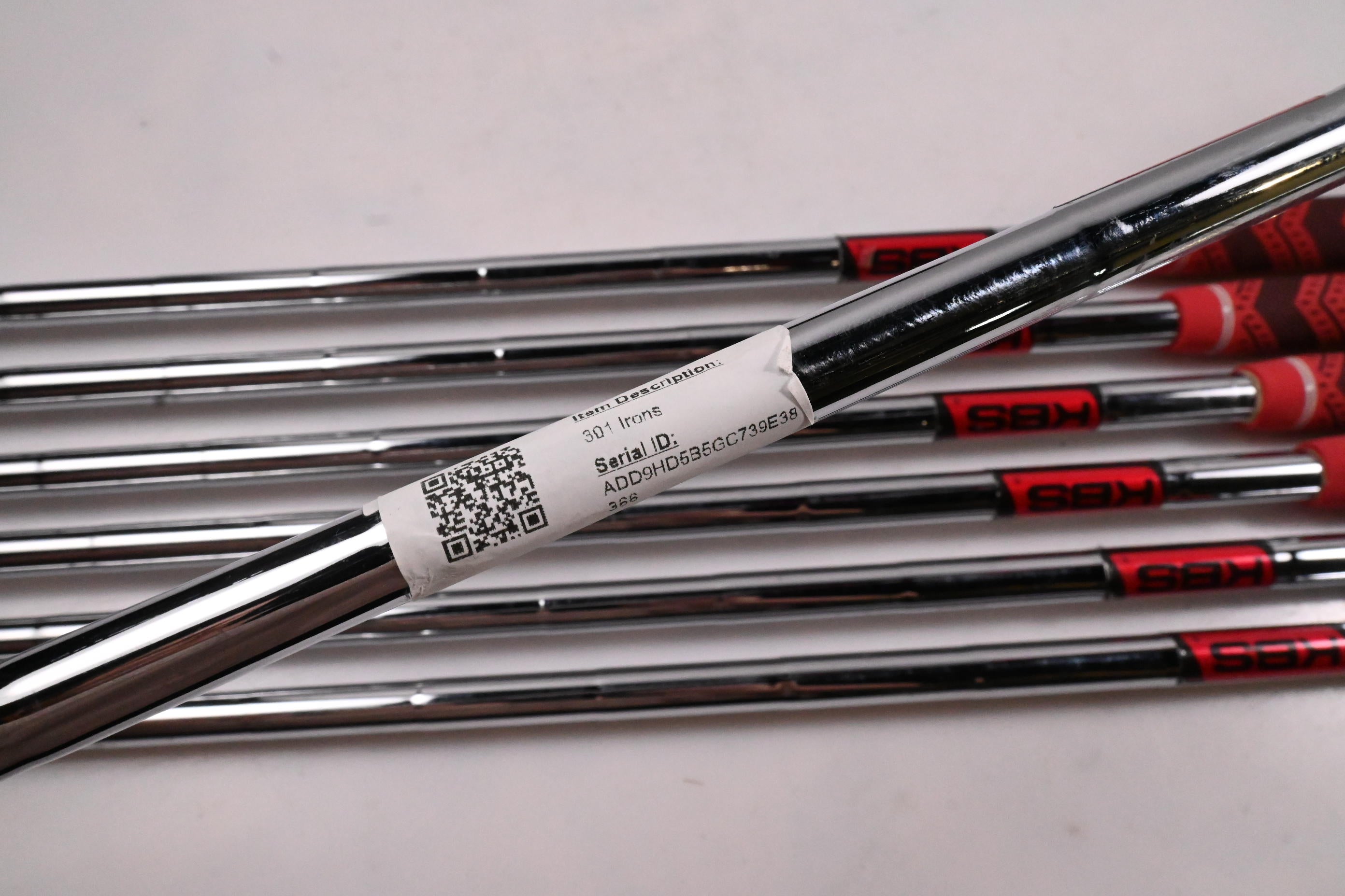 Takomo 301 CB Irons / 4-PW / X-Flex KBS Tour 130 Shafts