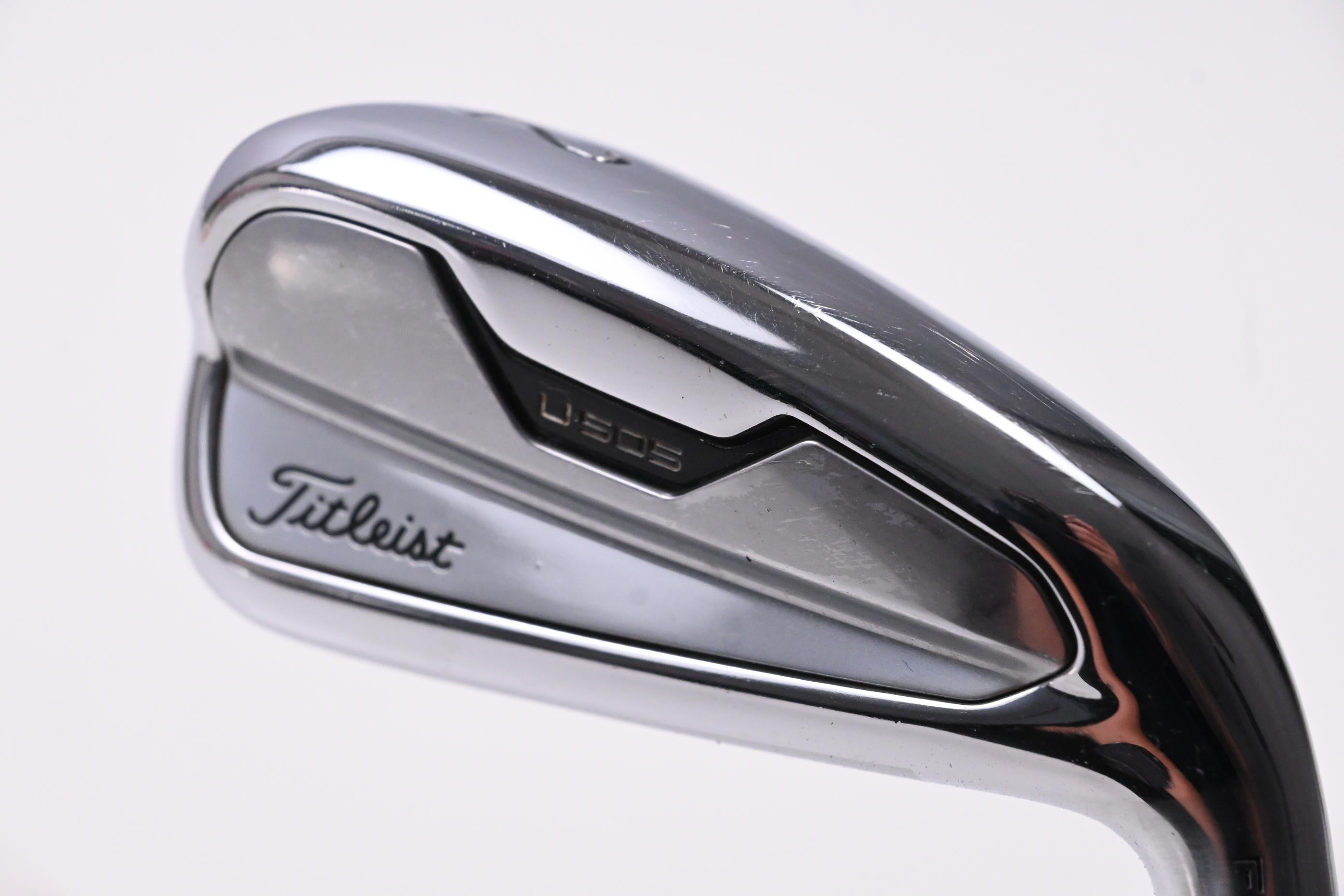 Titleist U505 #2 Iron / 18 Degree / Stiff Flex Hzrdus Smoke Black RDX 80 Shaft