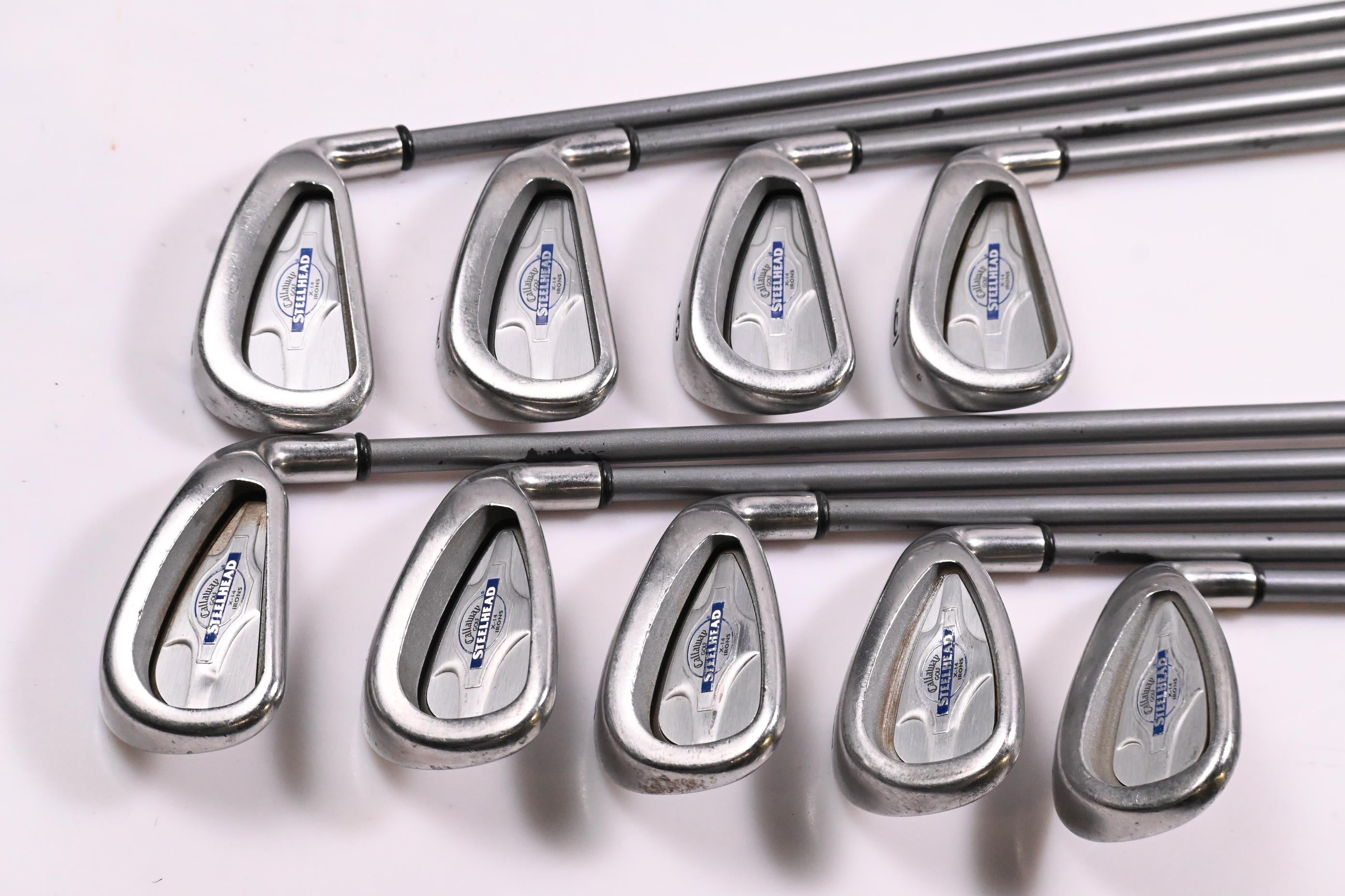 Callaway X-14  / 3-PW+SW / Regular Flex Callaway Shafts