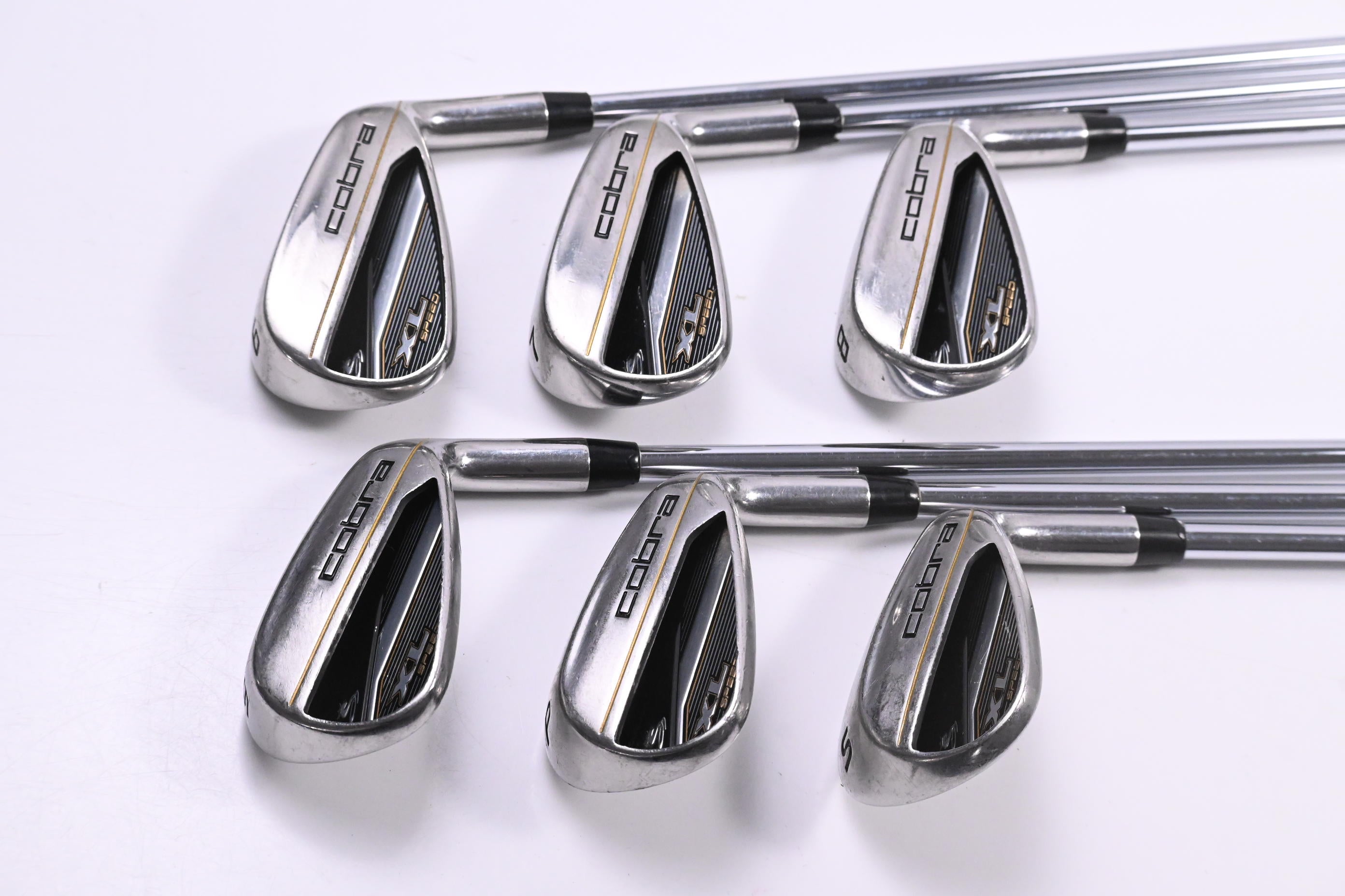 Cobra XL Speed Irons / 6-PW+SW / Regular Flex Cobra XL Speed Steel Shafts