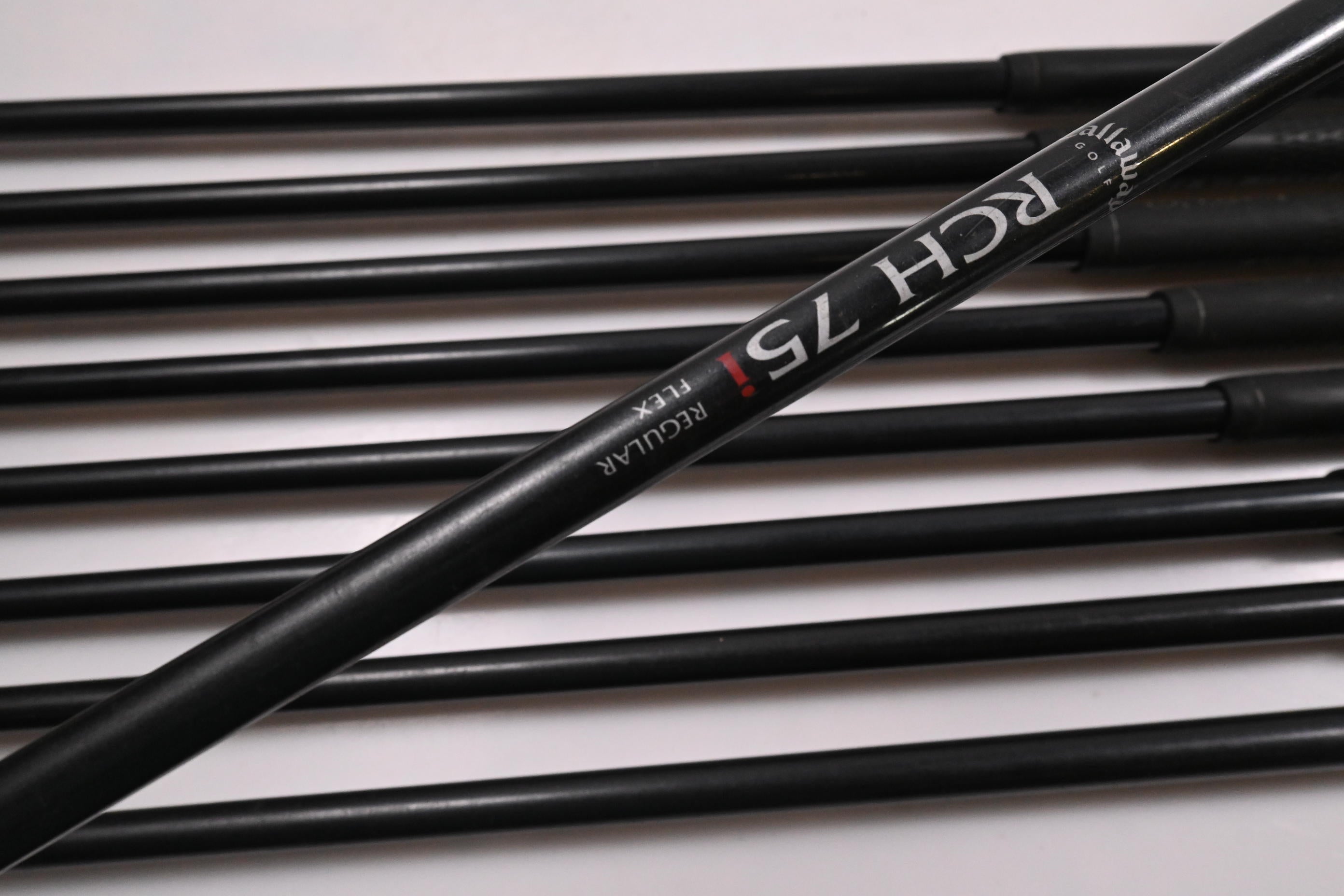 Callaway Big Bertha 2002 Irons / 3-10i+W / Regular Flex Callaway RCH 75i Shafts