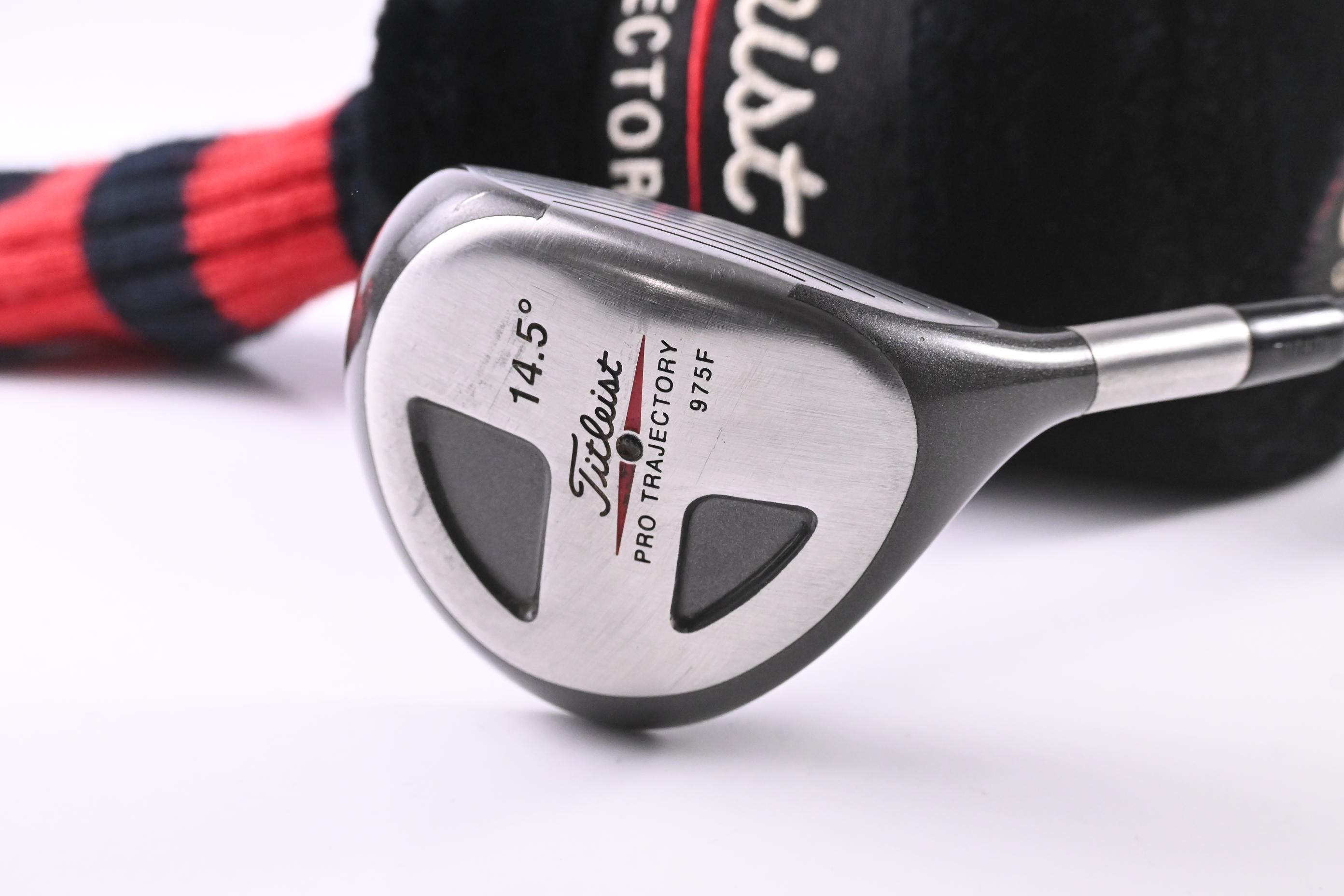 Titleist 975 F #3 Wood / 14.5 Degree / Stiff Flex Titleist UltraLite Shaft