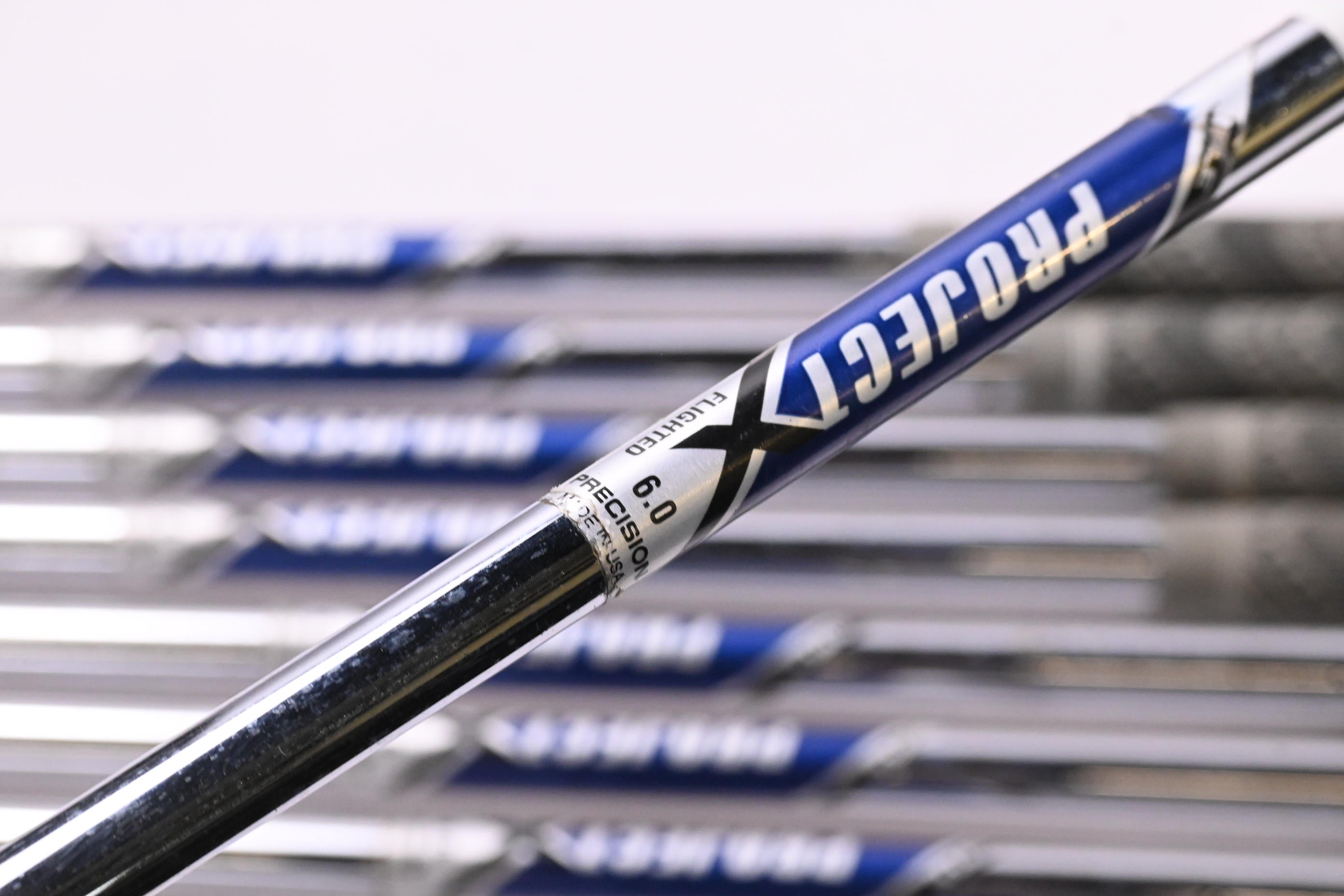 Callaway X-Forged 2007 Irons / 2-PW / Stiff Flex Project X Rifle Flighted Shafts
